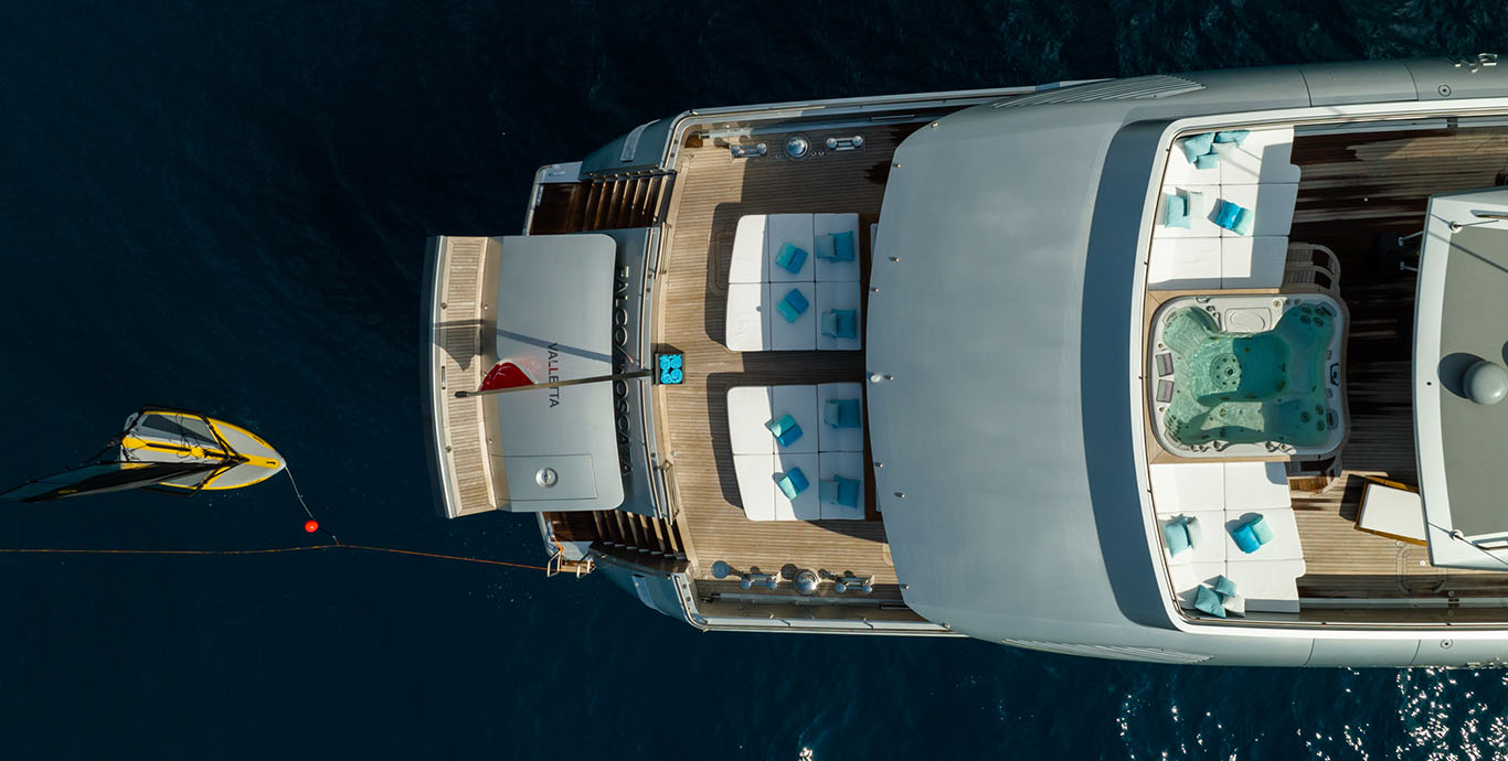 Aboard FALCO MOSCATA a 162ft (49.5m) luxury motor yacht for Charter available with Fraser Yachts, built by PICCHIOTTI in 2010