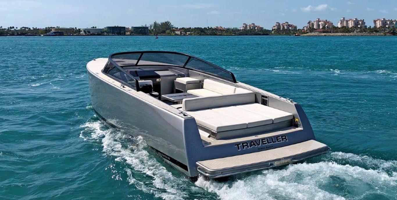 Aboard TRAVELLER a 40ft (12.19m) luxury motor yacht , built by VANDUTCH in 2017