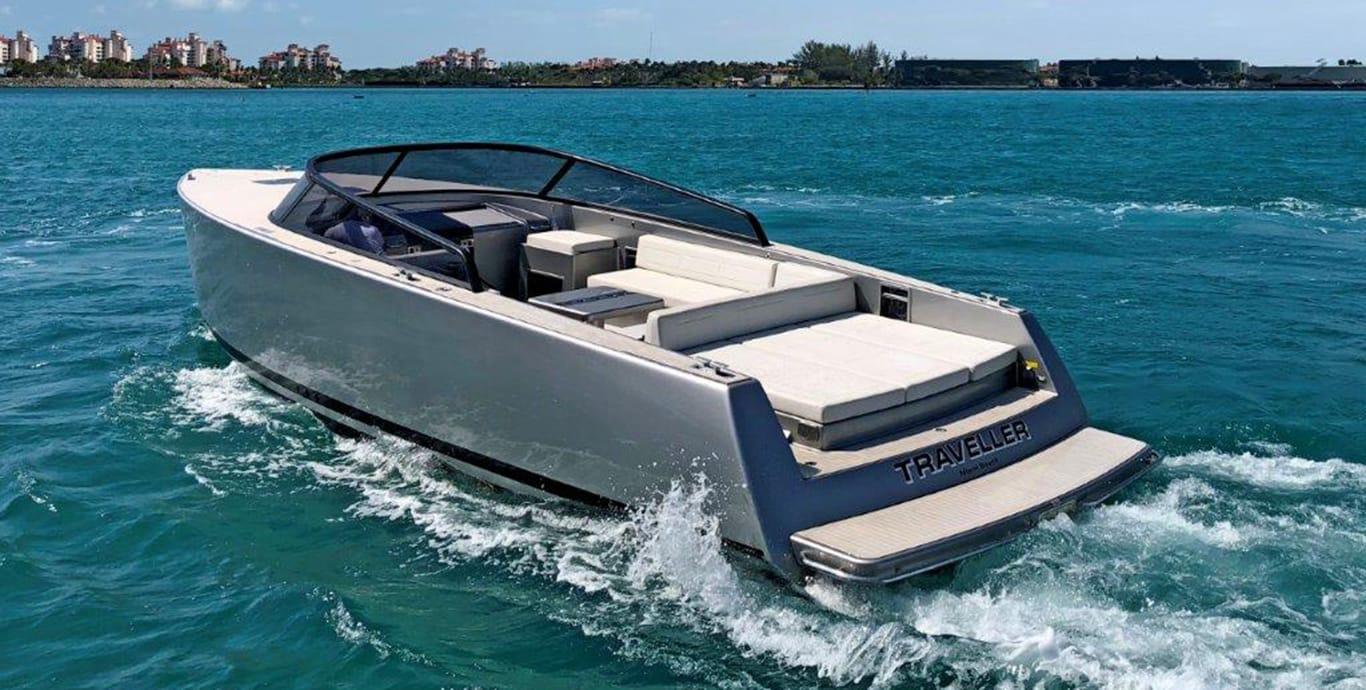 Aboard TRAVELLER a 40ft (12.19m) luxury motor yacht , built by VANDUTCH in 2017