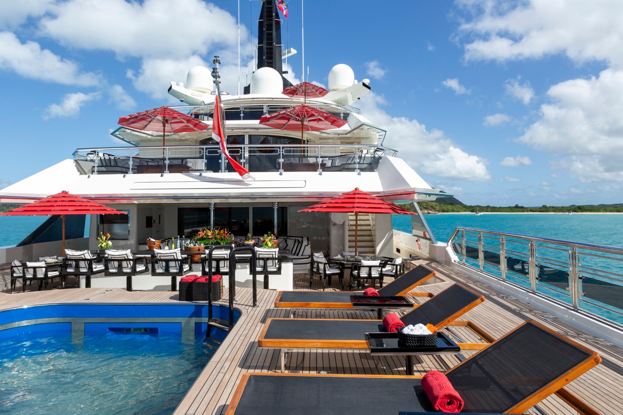 ALFA NERO motor yacht by Fraser Yachts, built by OCEANCO