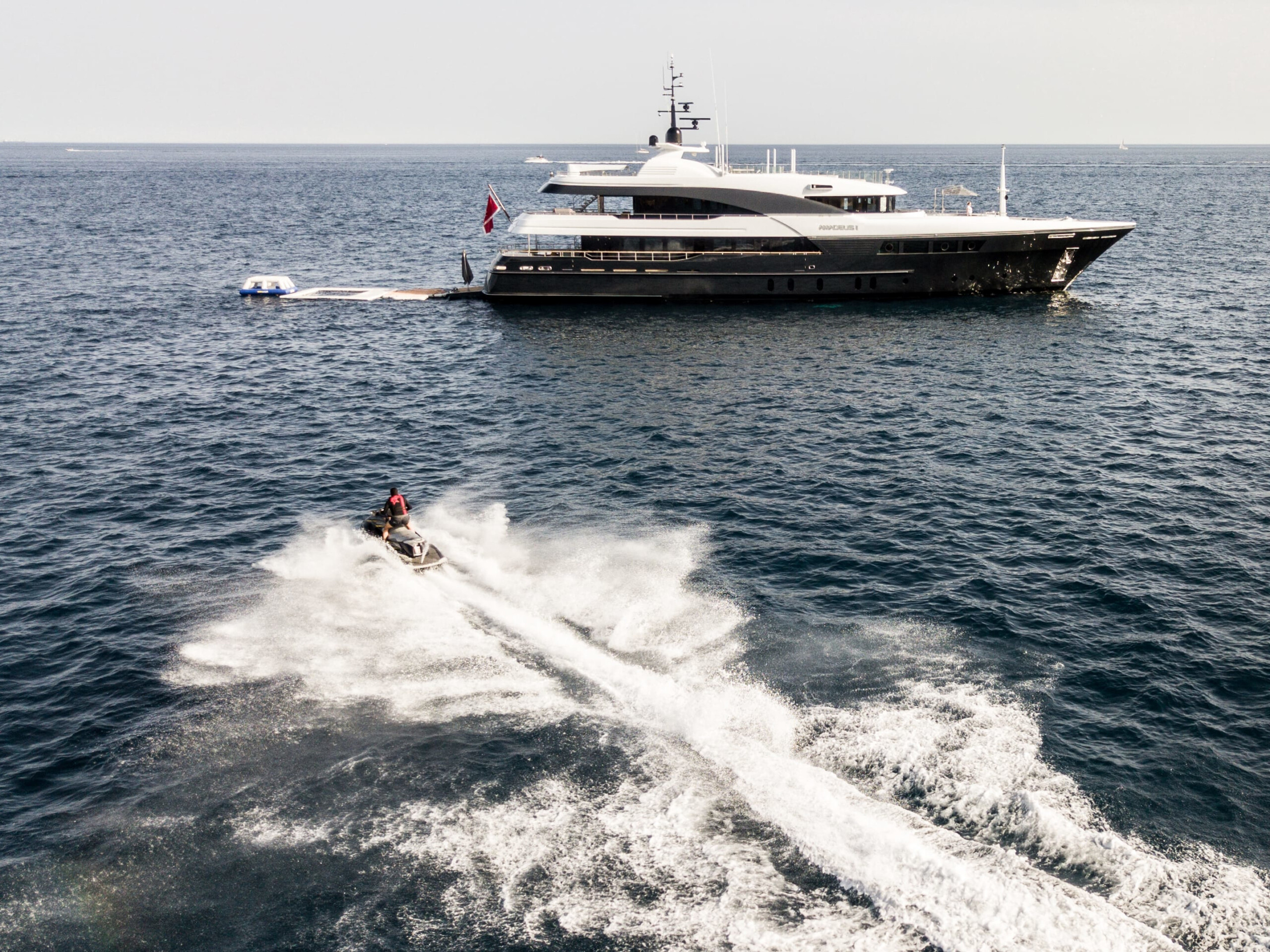 Aboard AMADEUS I a 144ft (44.04m) luxury motor yacht for Charter available with Fraser Yachts, built by TIMMERMAN YACHTS  in 2014