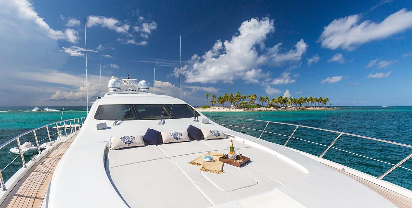 Aboard KAMPAI a 92ft (28.04m) luxury motor yacht , built by OVERMARINE in 2005