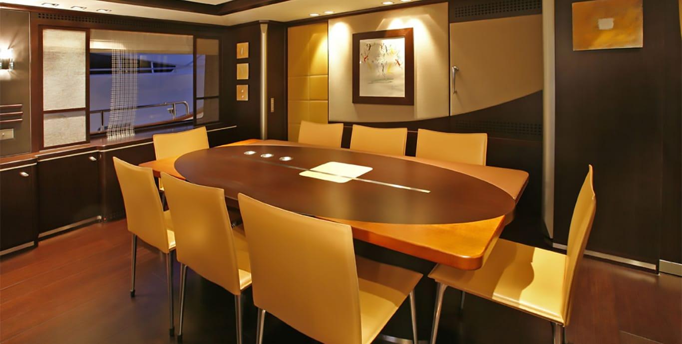 Aboard QUID PRO QUO a 99ft (30.2m) luxury motor yacht , built by BENETTI in 2007