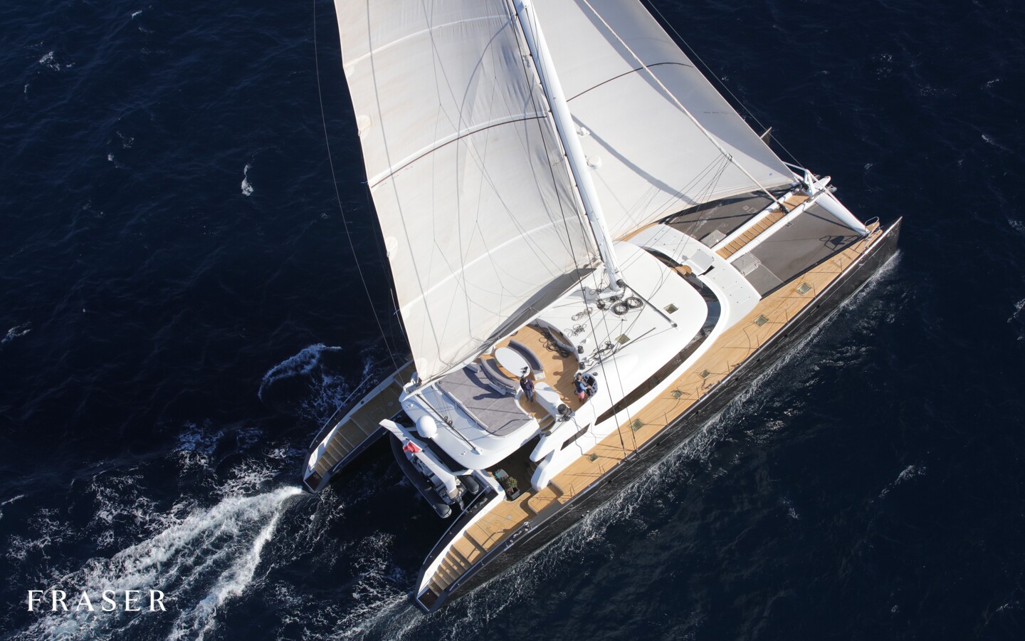Aboard ALLURES a 100ft (30.5m) luxury sailing yacht for Sale & Charter available with Fraser Yachts, built by COMPOSITEWORKS in 2006