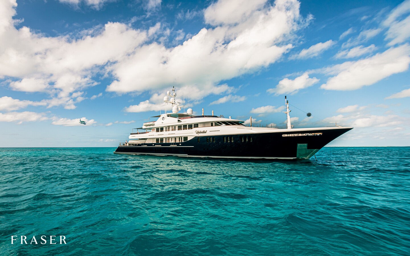 Aboard UNBRIDLED a 191ft (58.22m) luxury motor yacht , built by TRINITY YACHTS in 2009