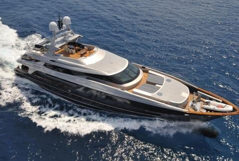 Aboard TIAMAT a 140ft (42.75m) luxury motor yacht , built by BAGLIETTO in 2009
