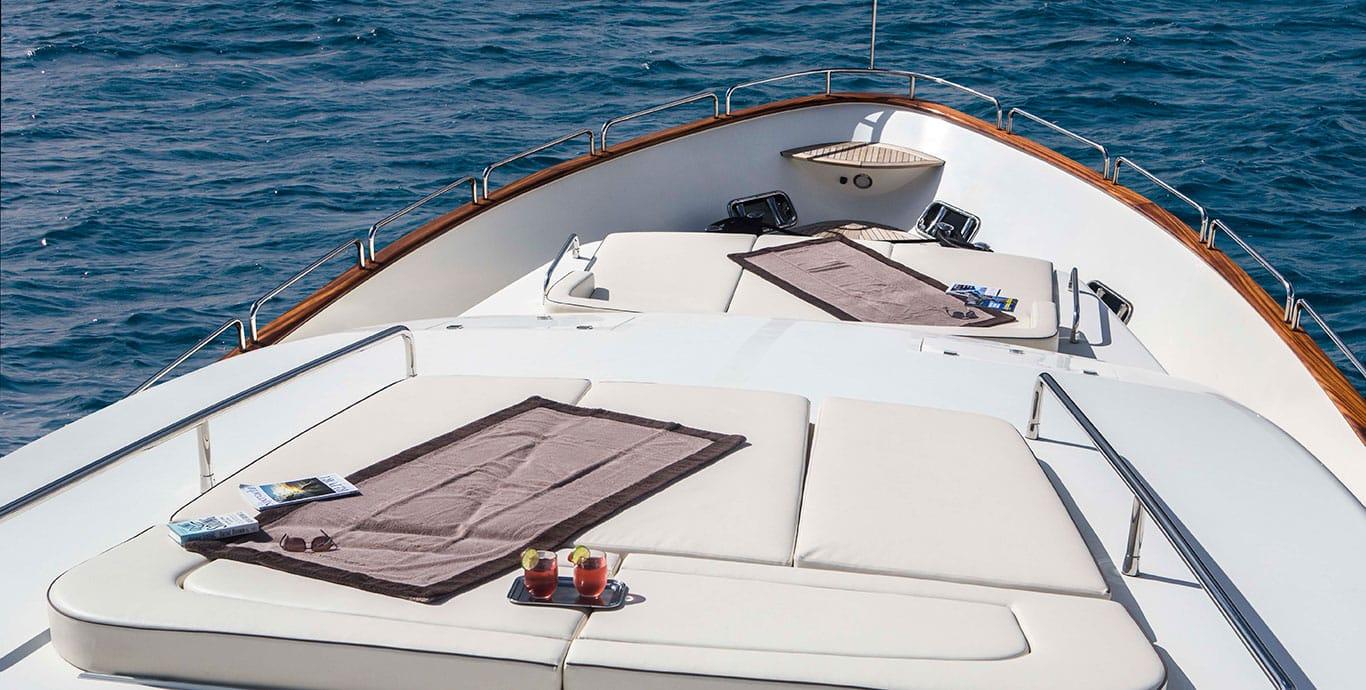 Aboard INSIEME a 105ft (32m) luxury motor yacht , built by AZIMUT in 2012