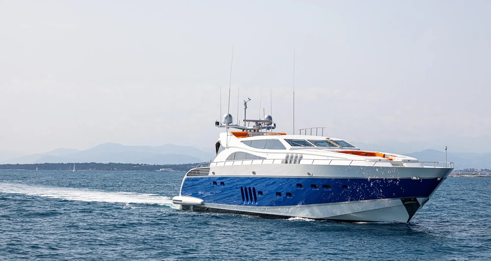 Aboard SVEA a 111ft (34.1m) luxury motor yacht , built by CANTIERE NAVALE ARNO in 2005