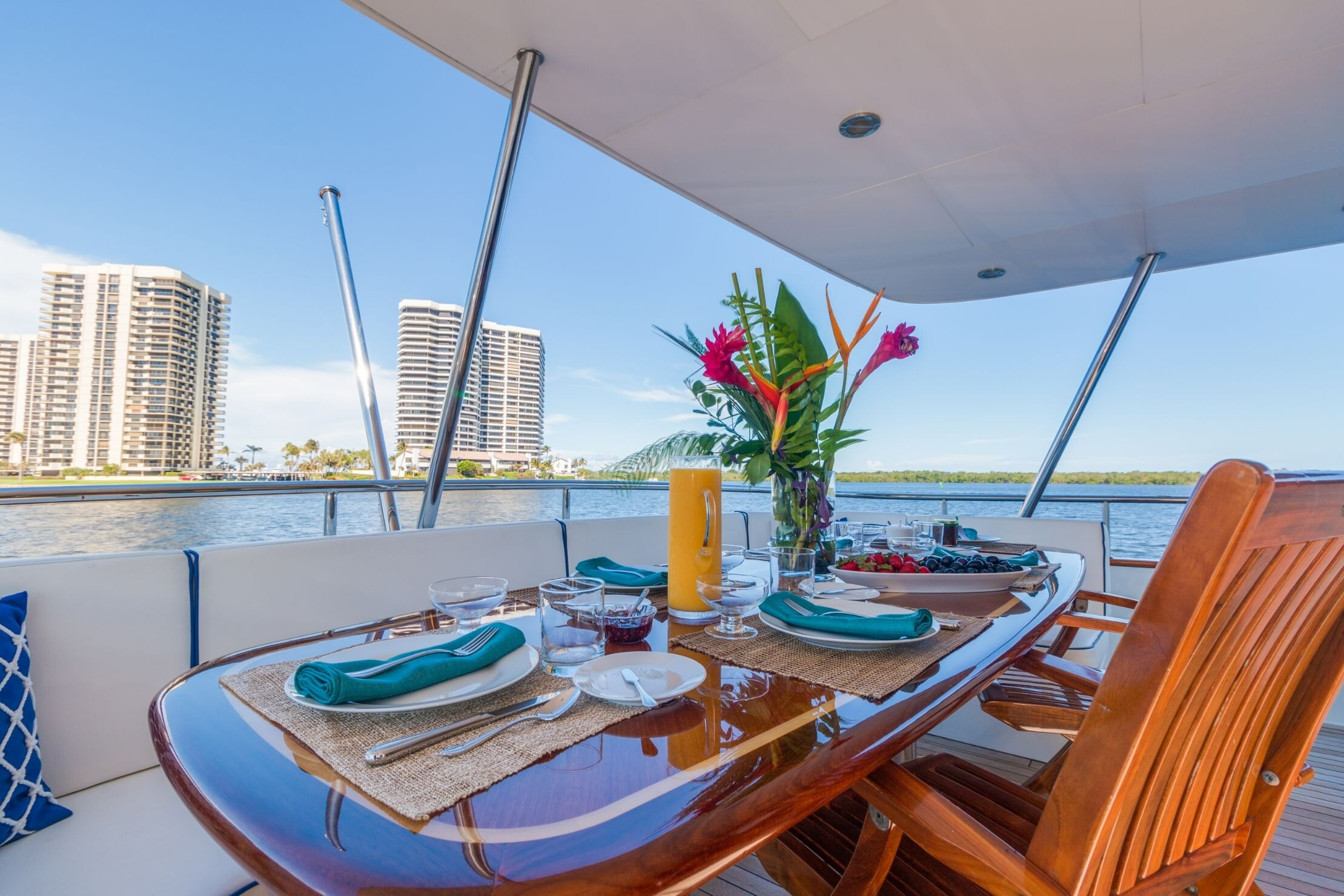 Aboard WINDWARD a 90ft (27.43m) luxury motor yacht for Sale & Charter available with Fraser Yachts, built by CHEOY LEE in 2006