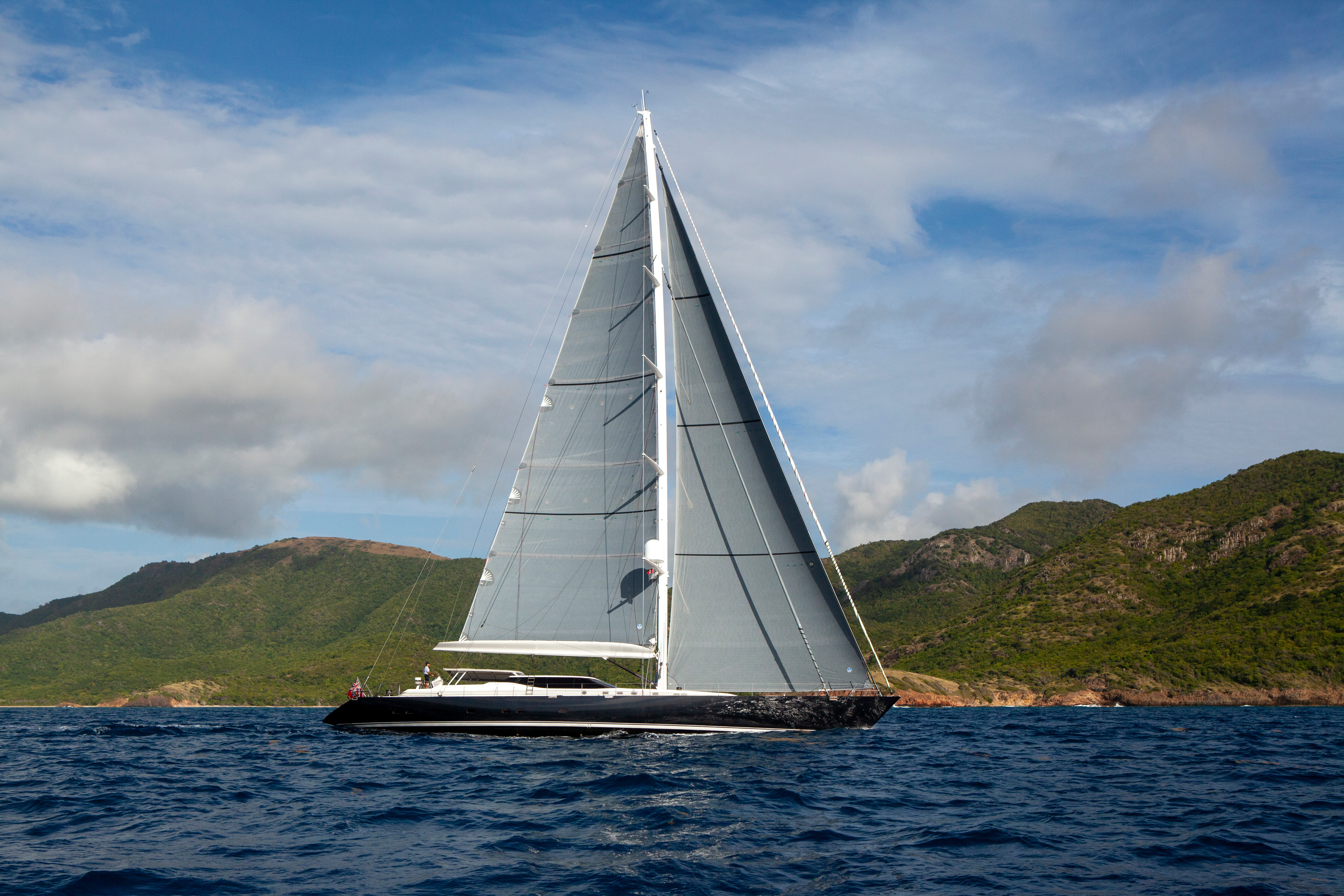 Aboard RADIANCE a 121ft (37m) luxury sailing yacht for Charter available with Fraser Yachts, built by BAYARDS in 2011
