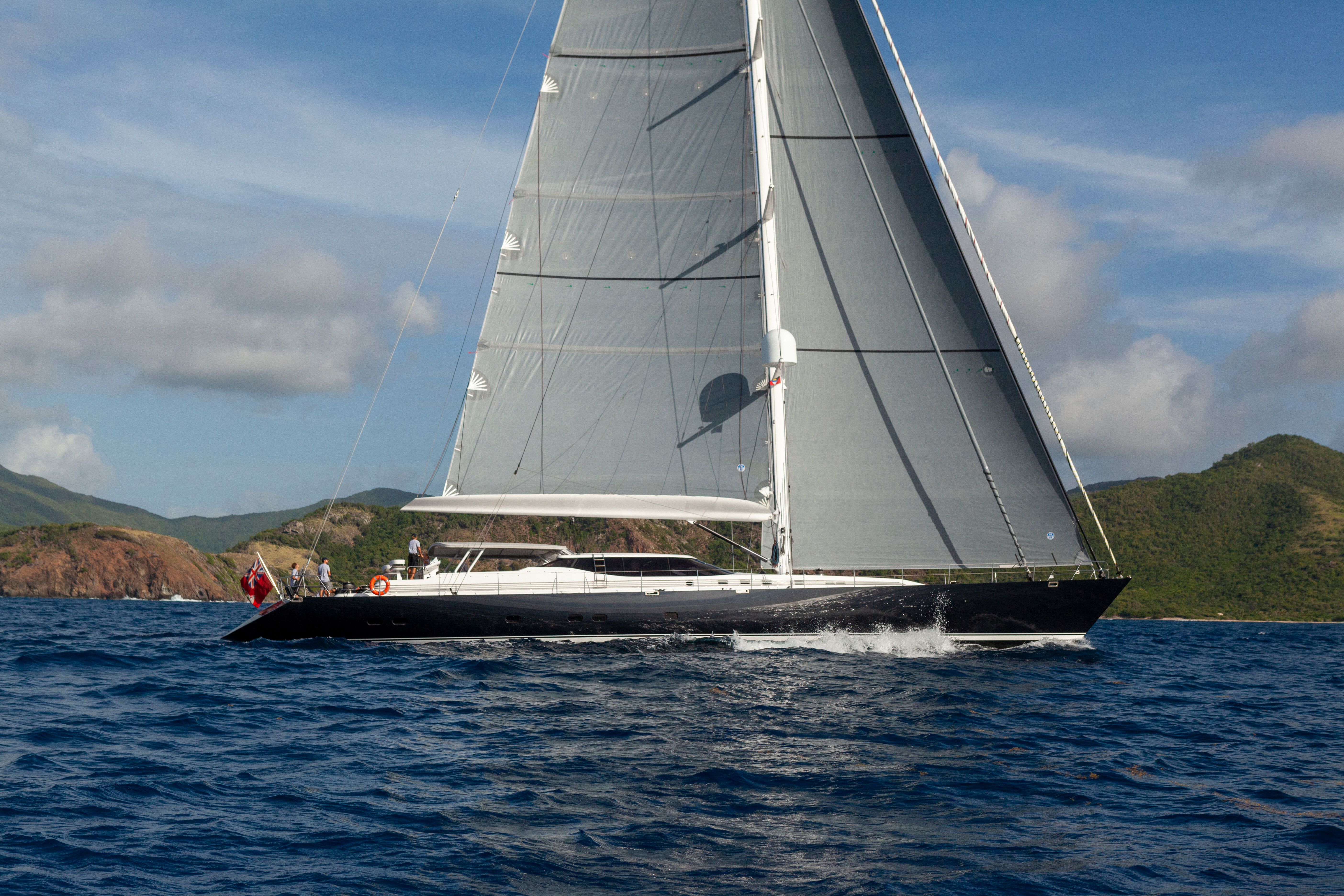 Aboard RADIANCE a 121ft (37m) luxury sailing yacht for Charter available with Fraser Yachts, built by BAYARDS in 2011