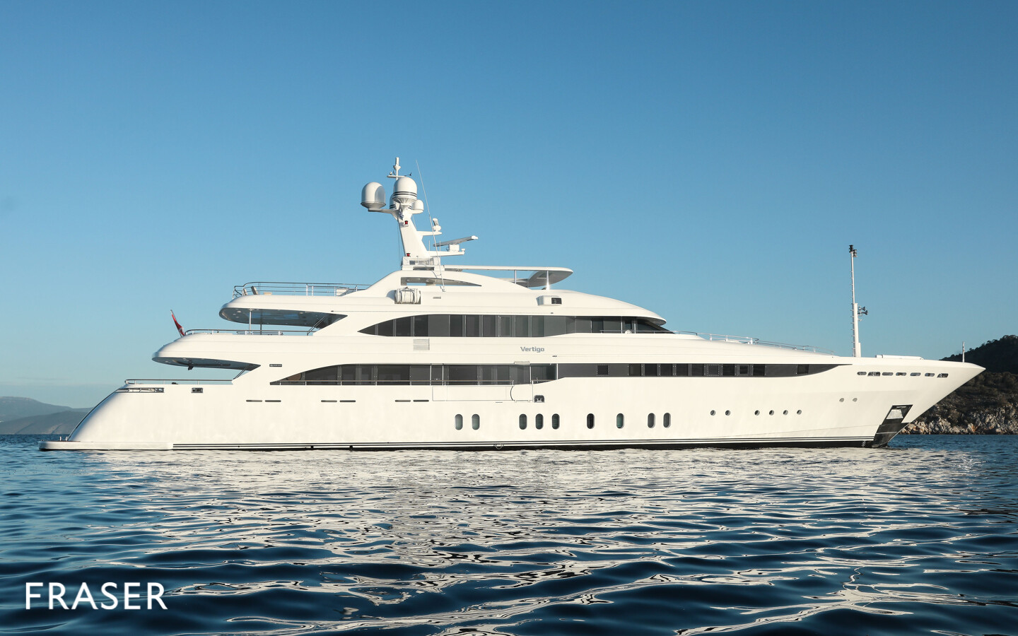 Aboard VERTIGO a 170ft (51.84m) luxury motor yacht for Charter available with Fraser Yachts, built by GOLDEN YACHTS in 2007