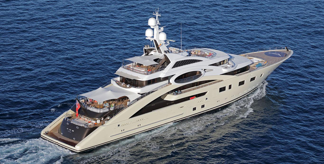 Aboard EYE a 278ft (85m) luxury motor yacht , built by LüRSSEN in 2012