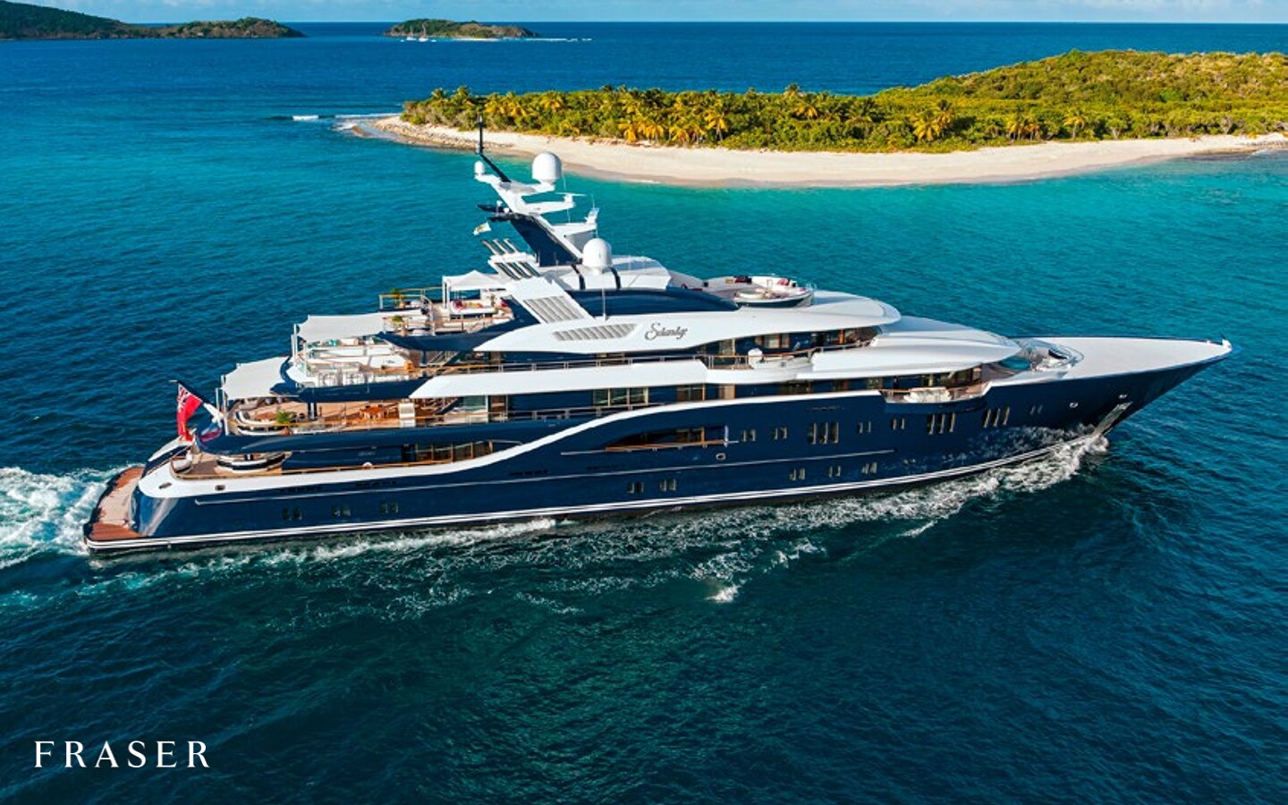Aboard SOLANDGE a 279ft (85.1m) luxury motor yacht , built by LüRSSEN in 2013