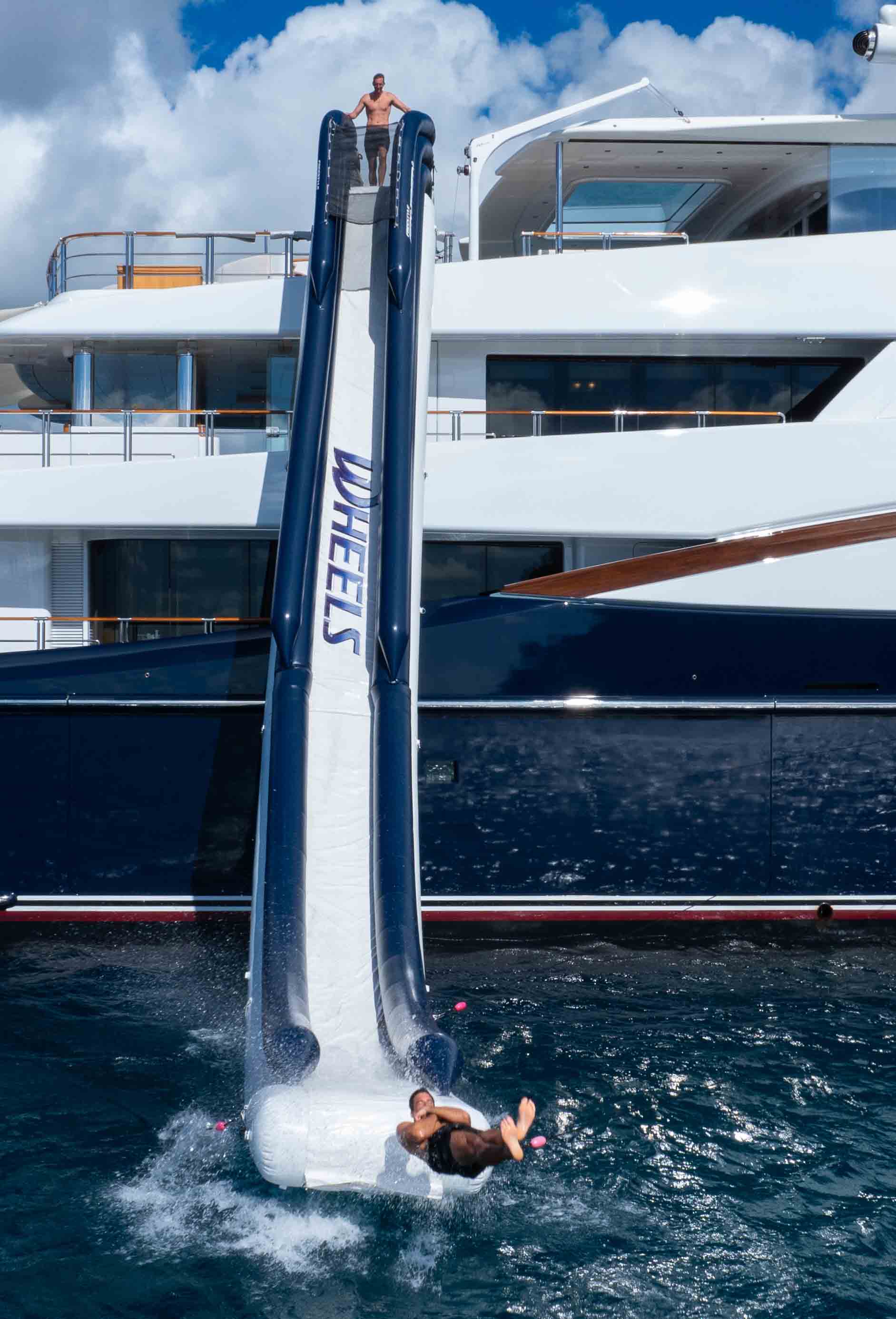 WHEELS motor yacht for Charter by Fraser Yachts, built by OCEANCO