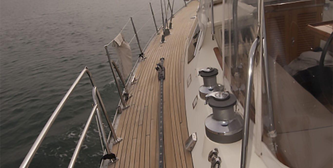 Aboard MAJESTIC a 58ft (17.68m) luxury sailing yacht , built by TAYANA in 2006