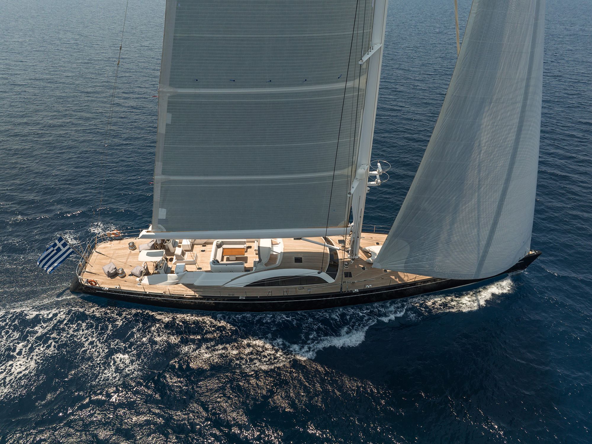 ARISTARCHOS sailing yacht for Sale &amp; Charter by Fraser Yachts, built by NAUTOR’S SWAN