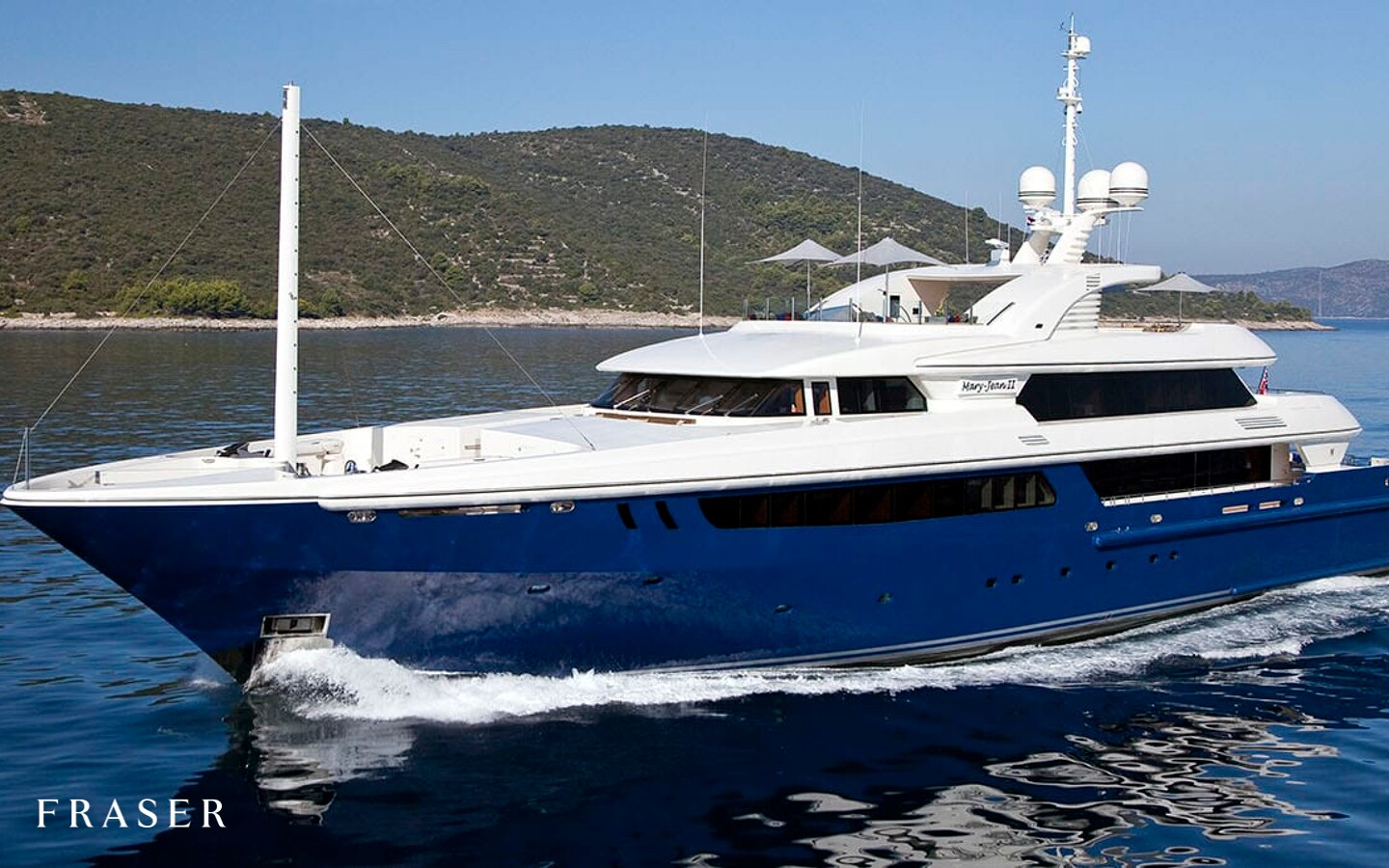 Aboard MARY-JEAN II a 202ft (61.7m) luxury motor yacht , built by ISA in 2010