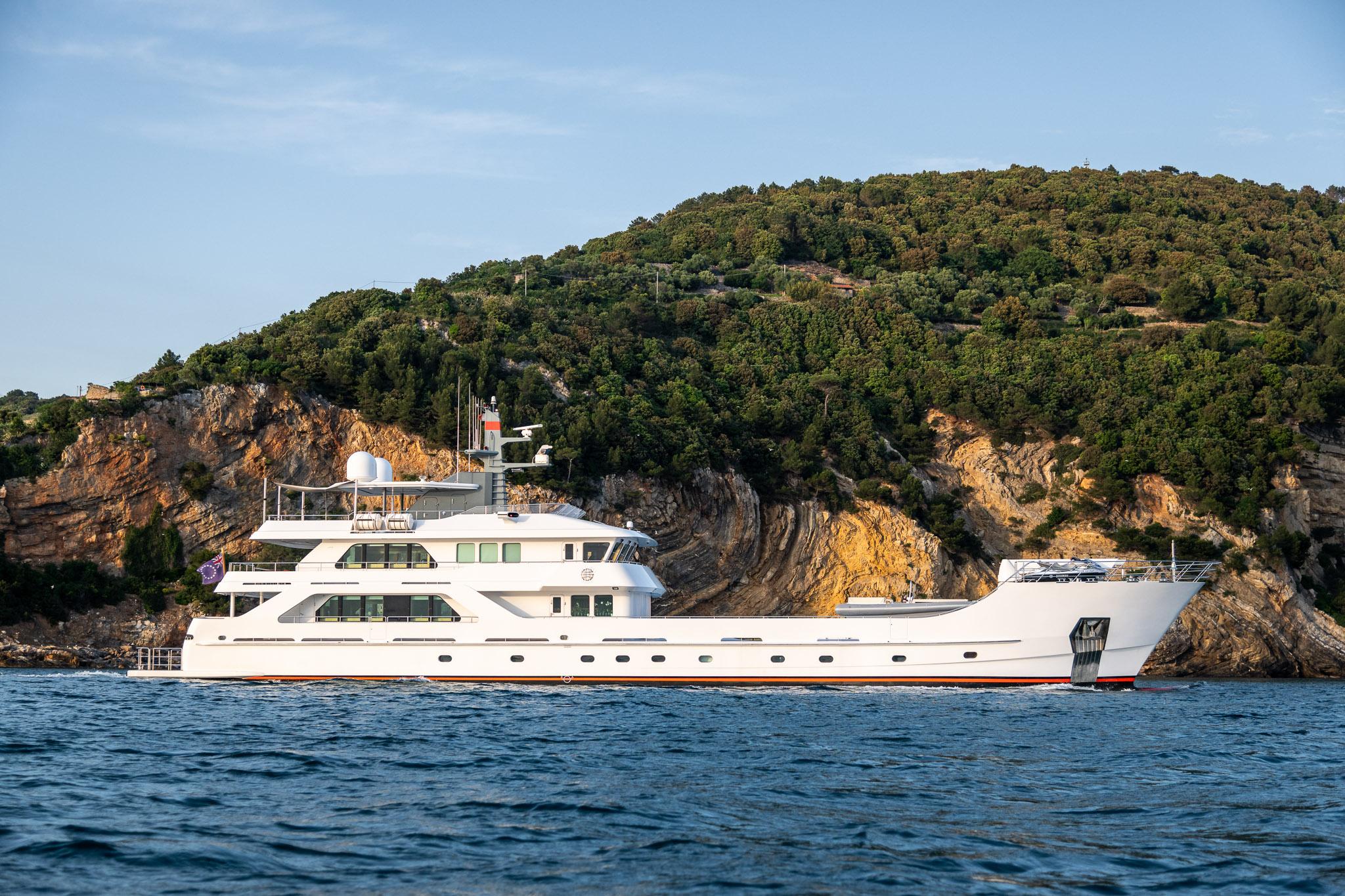 Aboard FAR FAR AWAY a 152ft (46.58m) luxury motor yacht , built by INACE in 2012
