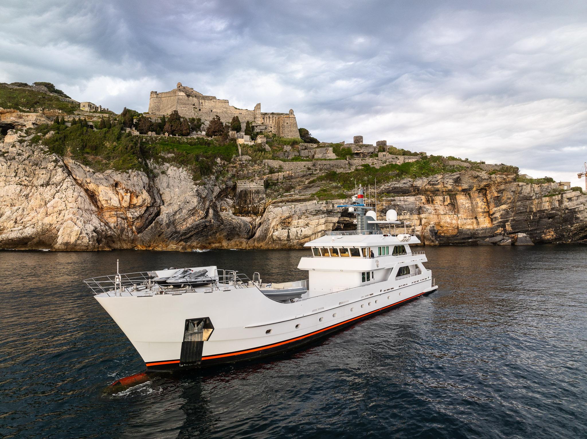 Aboard FAR FAR AWAY a 152ft (46.58m) luxury motor yacht , built by INACE in 2012