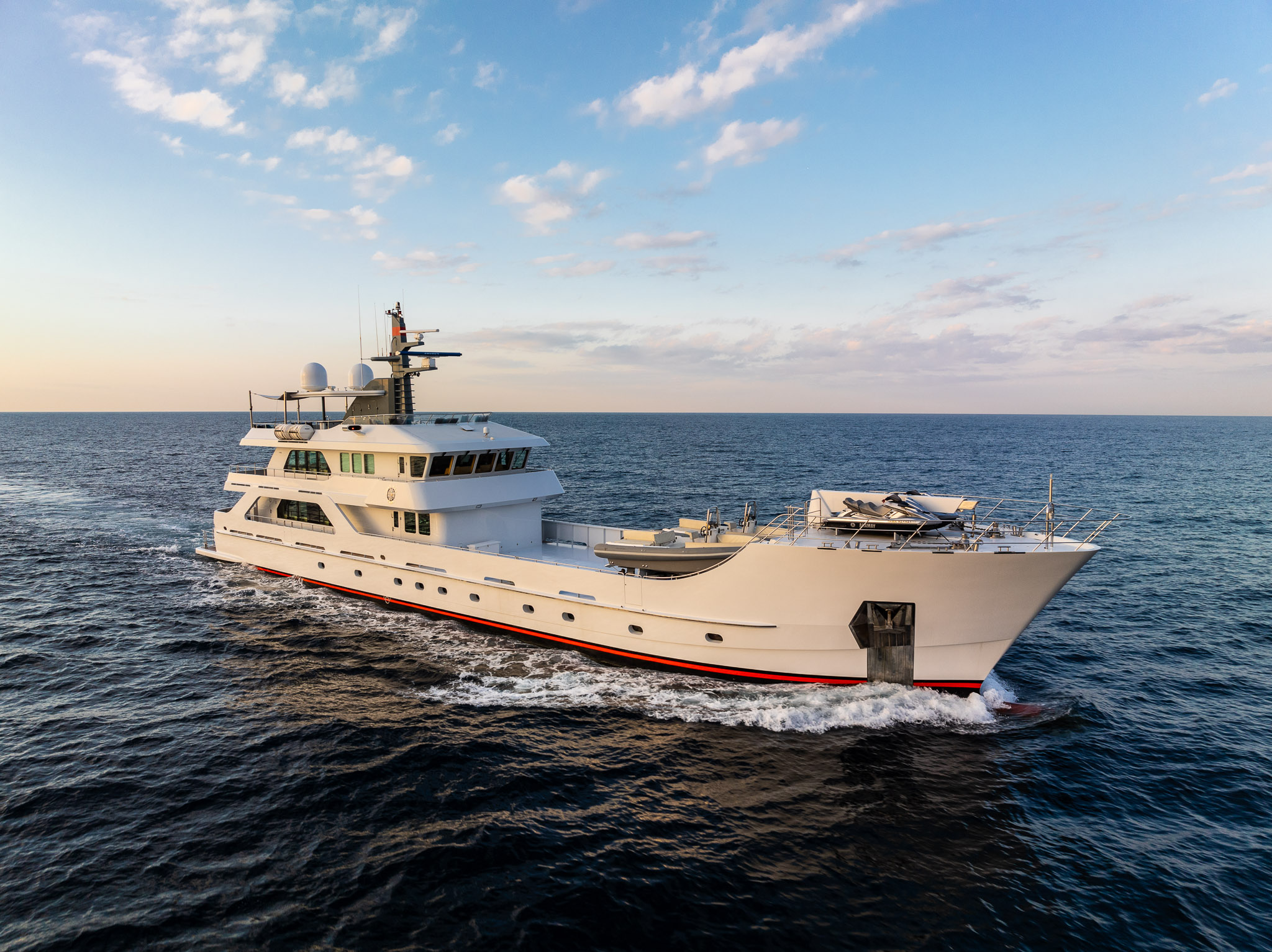 Aboard FAR FAR AWAY a 152ft (46.58m) luxury motor yacht , built by INACE in 2012