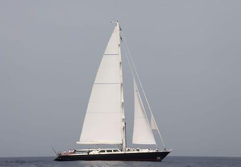 Aboard HERITAGE OF LONDON a 148ft (45.3m) luxury sailing yacht , built by PERINI NAVI in 2006