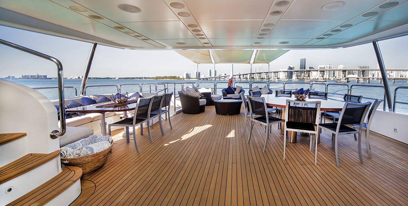 Aboard MINA a 120ft (36.58m) luxury motor yacht , built by BENETTI in 2010