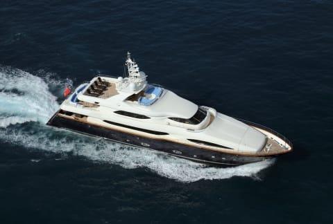 Aboard SIMA a 129ft (39.6m) luxury motor yacht , built by CRN in 2007