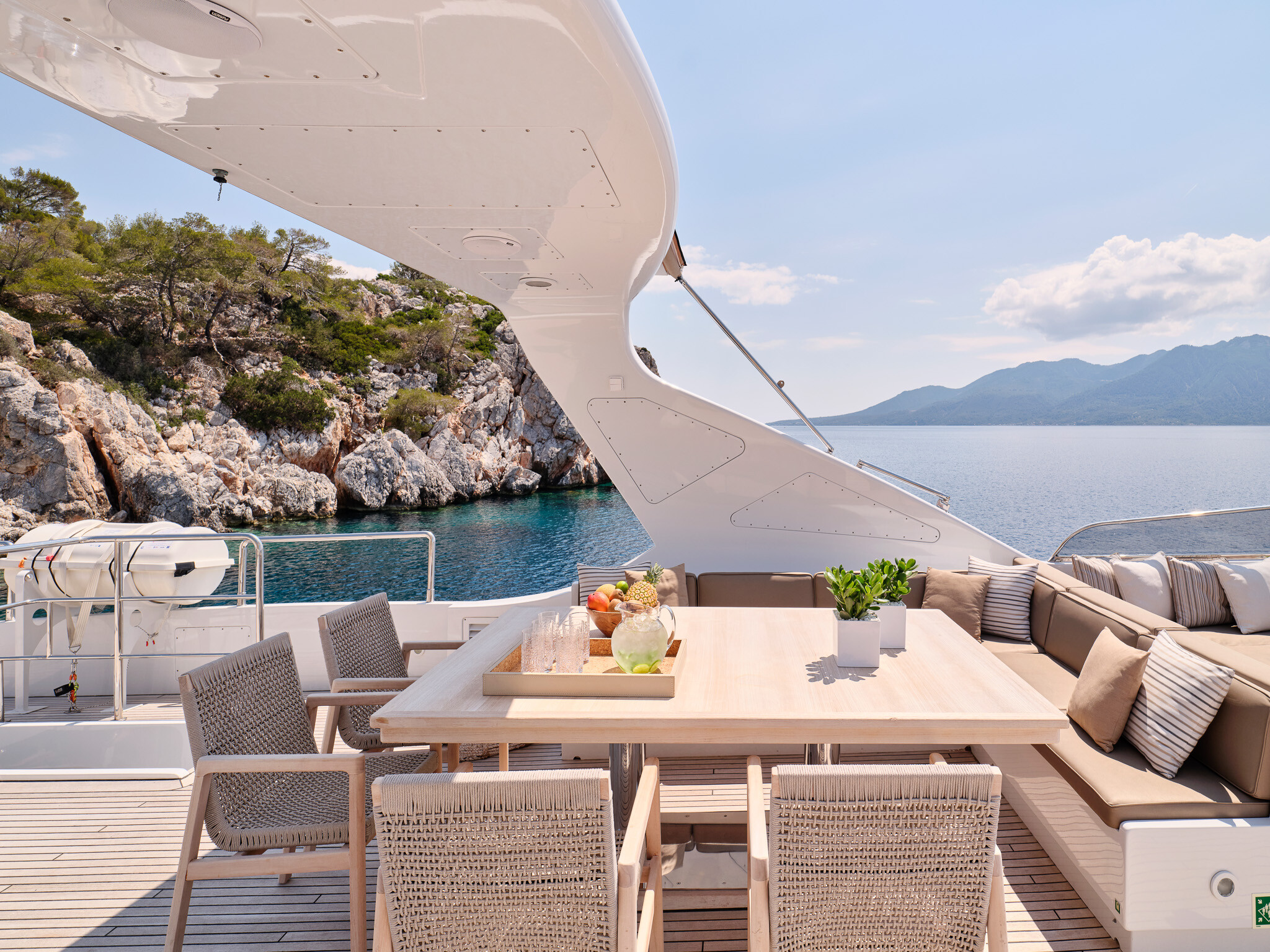 Aboard HELIOS a 116ft (35.51m) luxury motor yacht for Charter available with Fraser Yachts, built by FALCON in 2010