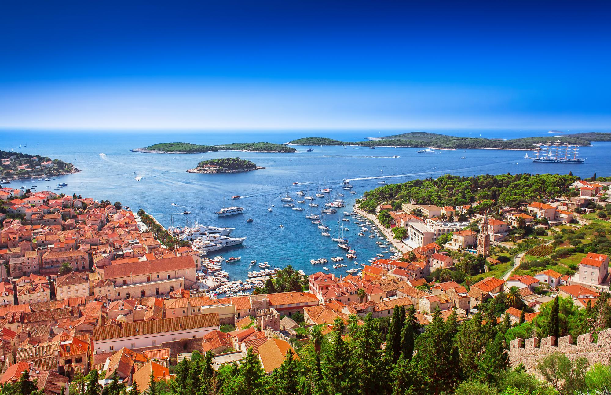Explore the heart of Hvar town on this Mediterranean island, perfect for summer journeys and sailing adventures | Island, journey, sailboat, summer, Hvar, Croatia | Fraser