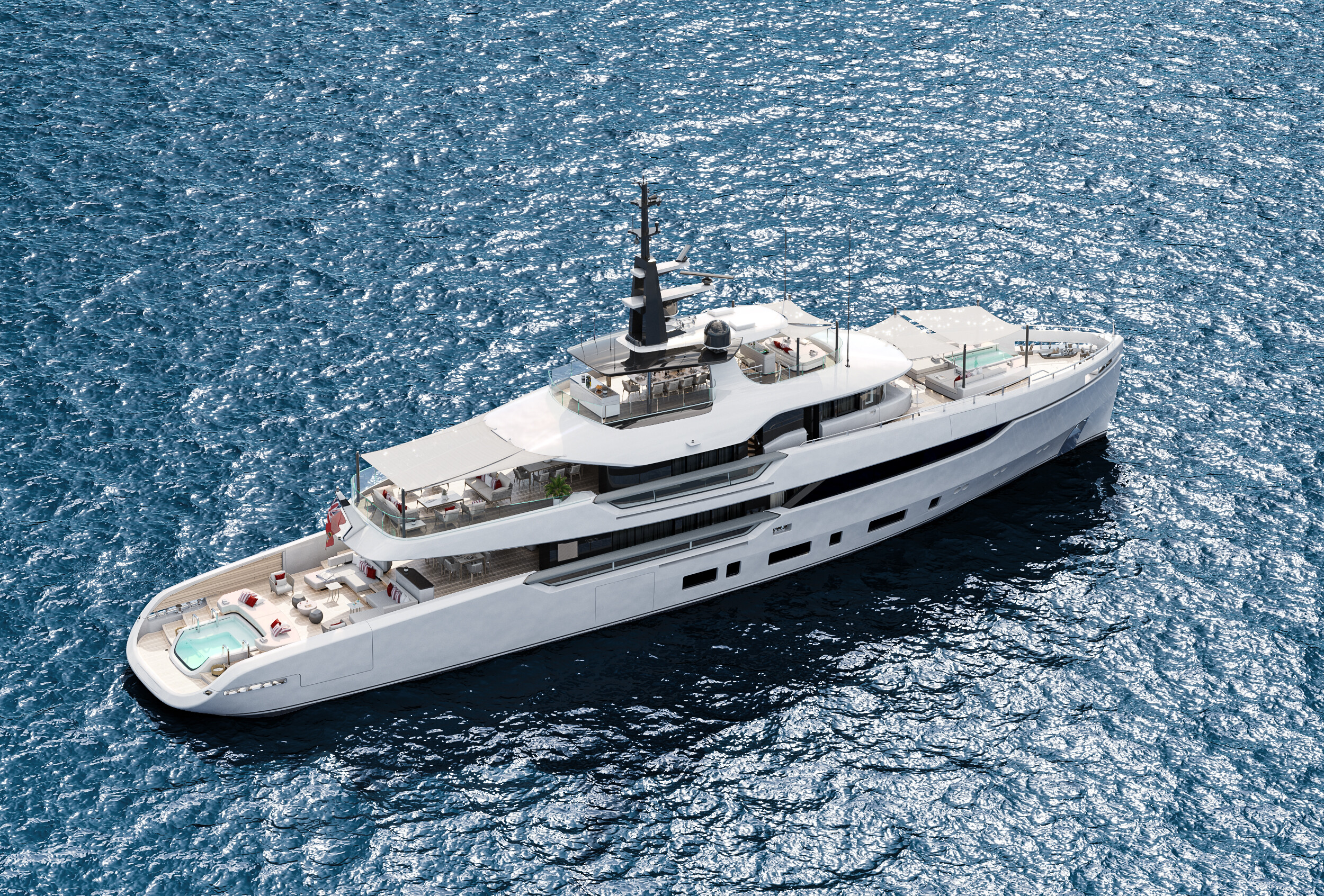 Discover the stunning Atlantique 47, a luxurious yacht from Columbus Shipyard, featuring elegant lines and state-of-the-art amenities designed for an unparalleled sailing experience. | Columbus Shipyard, Atlantique 47, luxury yacht, yacht design, sailing experience | Fraser Yachts