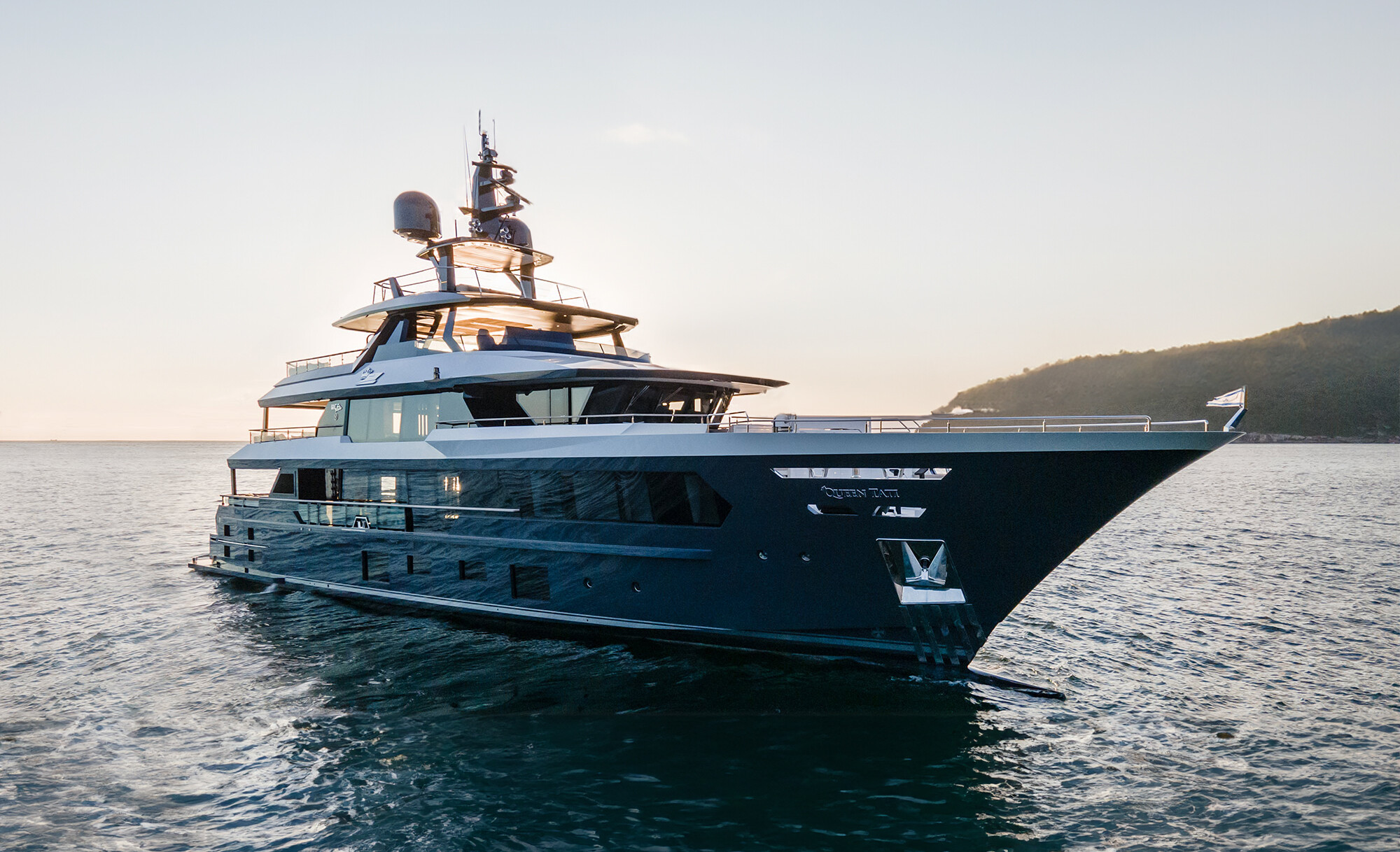 A luxury yacht from MCP Shipyard featuring elegant lines and advanced engineering for a premium experience. | luxury yacht, MCP Shipyard, elegant design, advanced engineering, premium experience | Fraser Yachts