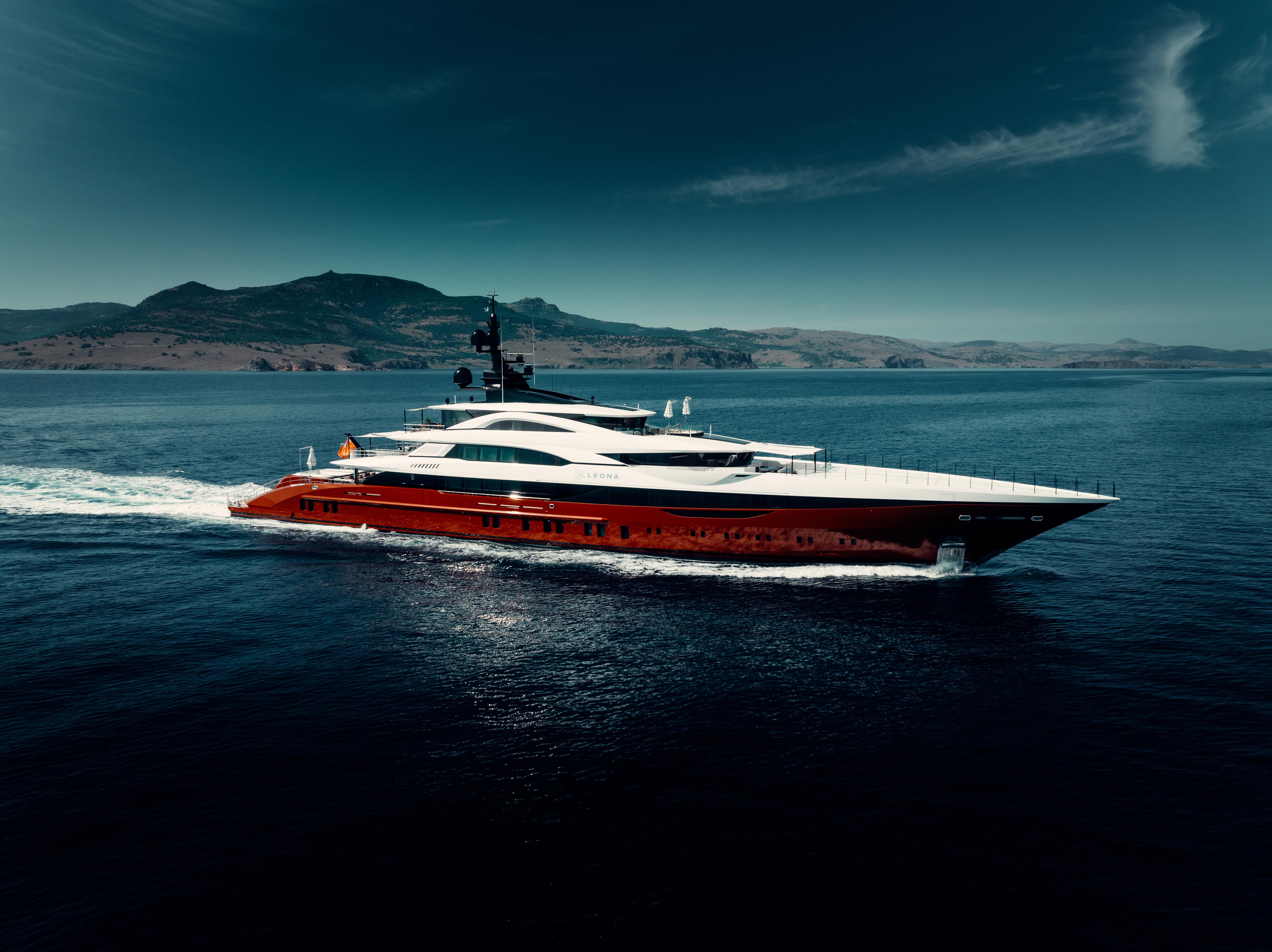 The Bilgin Shipyard presents LEONA, a remarkable luxury yacht designed for elegance and performance, featuring contemporary design elements and state-of-the-art facilities for an unparalleled maritime experience. | Bilgin Shipyard, luxury yacht, LEONA, contemporary design, performance, maritime experience | Fraser Yachts