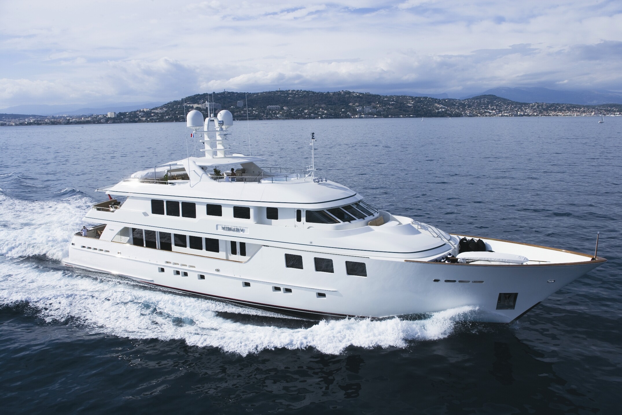 The Burger Shipyard presents the stunning MIRGAB V, a luxurious yacht that epitomizes elegance and sophisticated design, perfect for those seeking unparalleled comfort on the water. | Burger Shipyard, MIRGAB V, luxury yacht, elegant design, comfort, sophisticated | Fraser Yachts