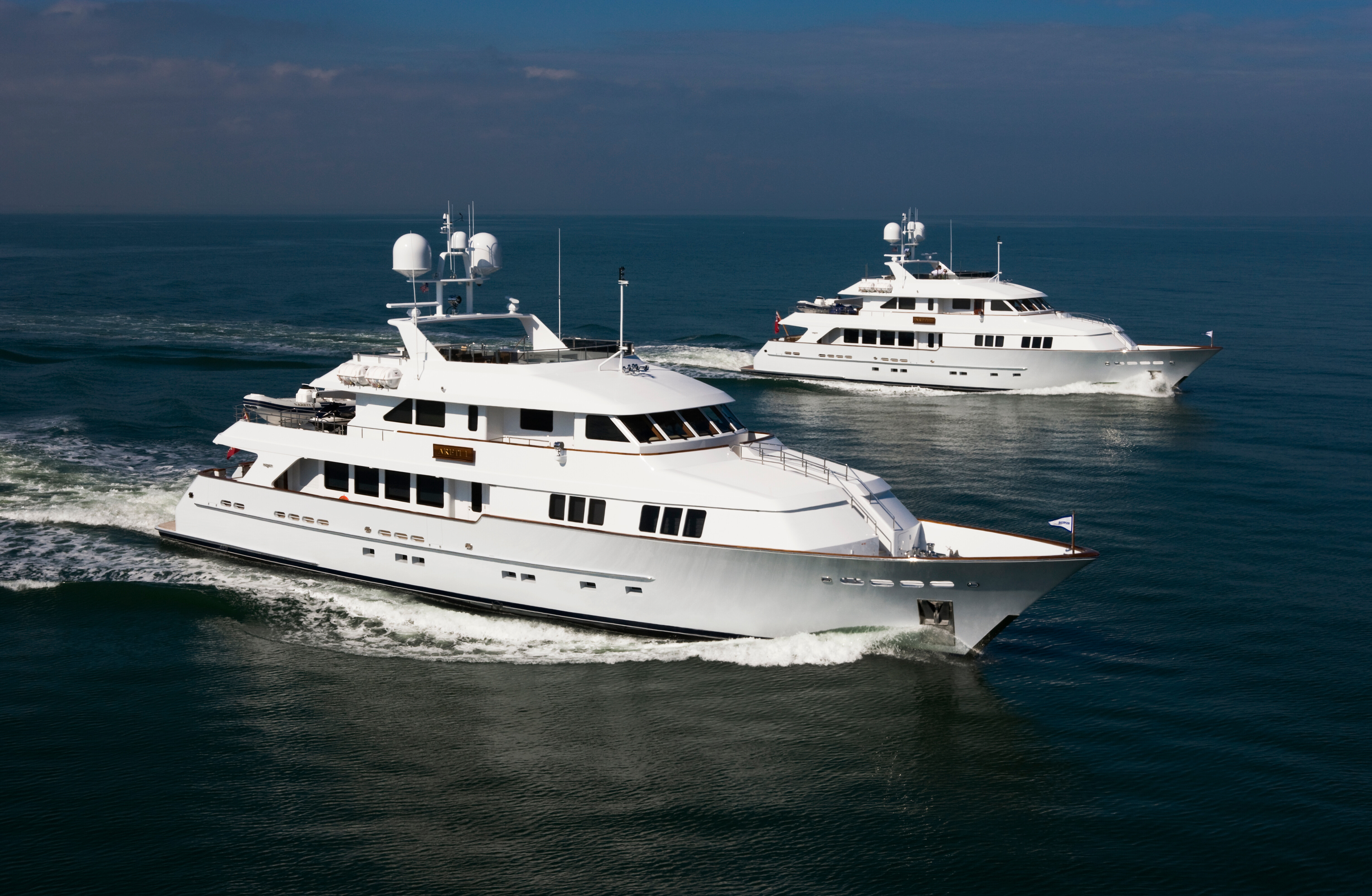 The Burger Shipyard presents the stunning ARETI, a luxurious yacht with a beautifully crafted exterior that epitomizes elegance and sophistication in yachting design. | Burger Shipyard, ARETI, yacht design, luxury yacht, elegance, craftsmanship | Fraser Yachts