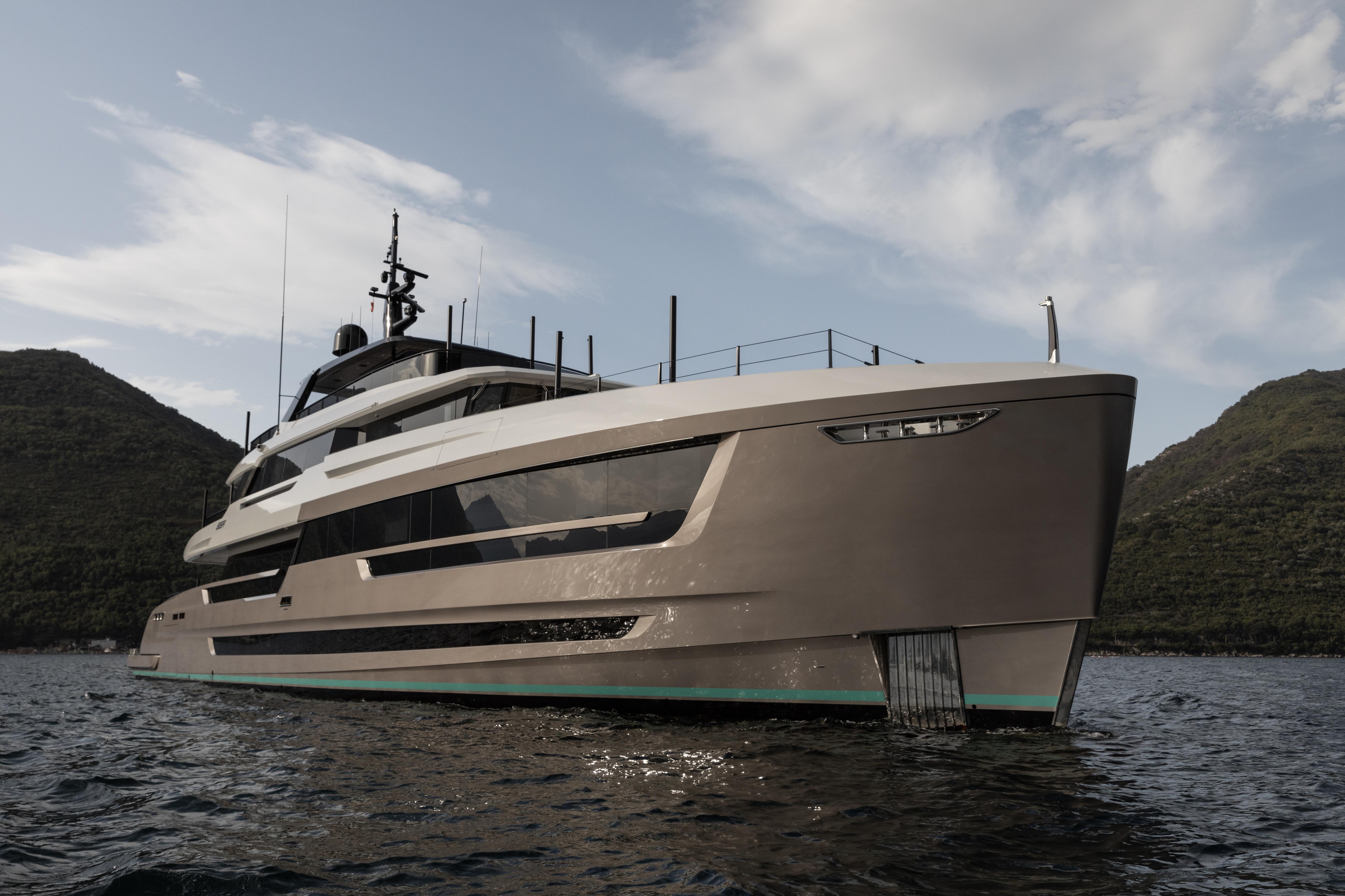 The luxury yacht by Mengi Yay Shipyard features a sophisticated design and exceptional craftsmanship. | luxury yacht, Mengi Yay Shipyard, sophisticated design, exceptional craftsmanship | Fraser Yachts