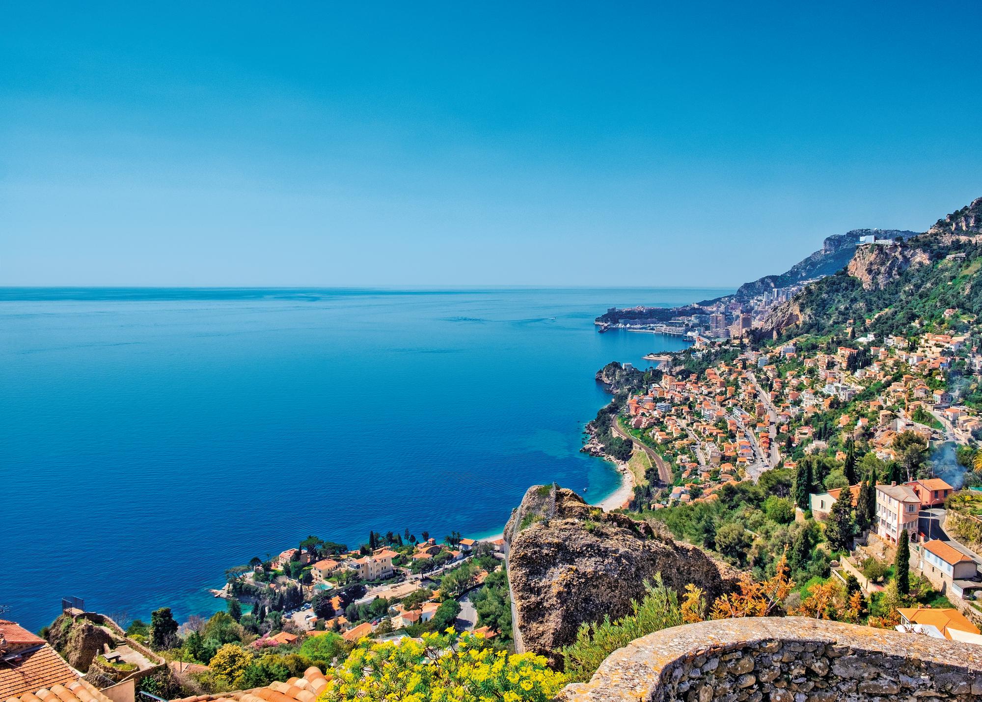 Discover the enchanting beauty of Roquebrune-Cap-Martin, France, nestled in the heart of the Mediterranean, with Fraser Yachts. | Mediterranean, France, Roquebrune-Cap-Martin, yacht charter | Fraser