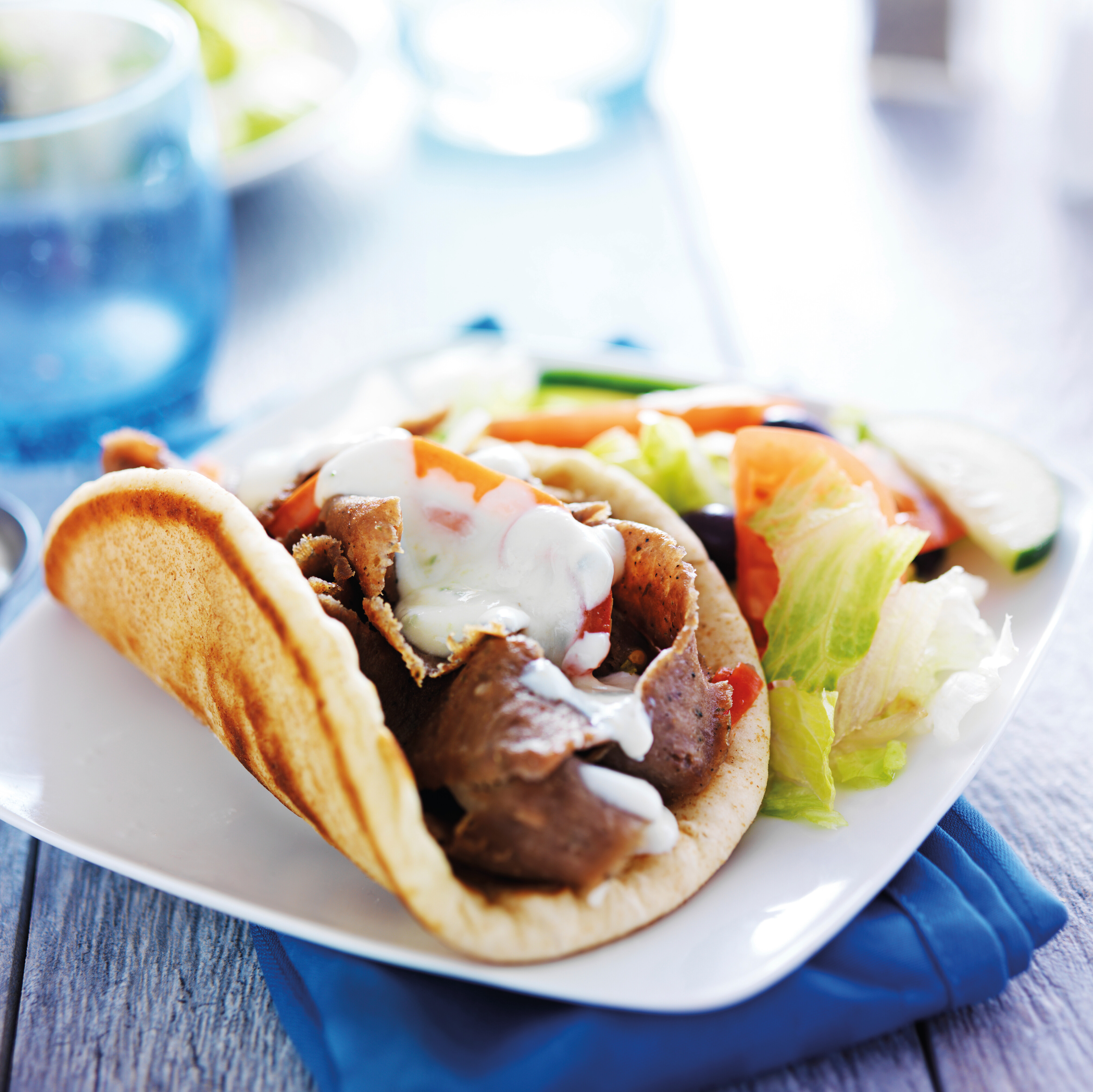 Traditional Greek cuisine—fresh ingredients and Mediterranean flavors showcase the rich culinary culture of Greece, an essential part of any luxury yacht charter experience | Fraser Yachts