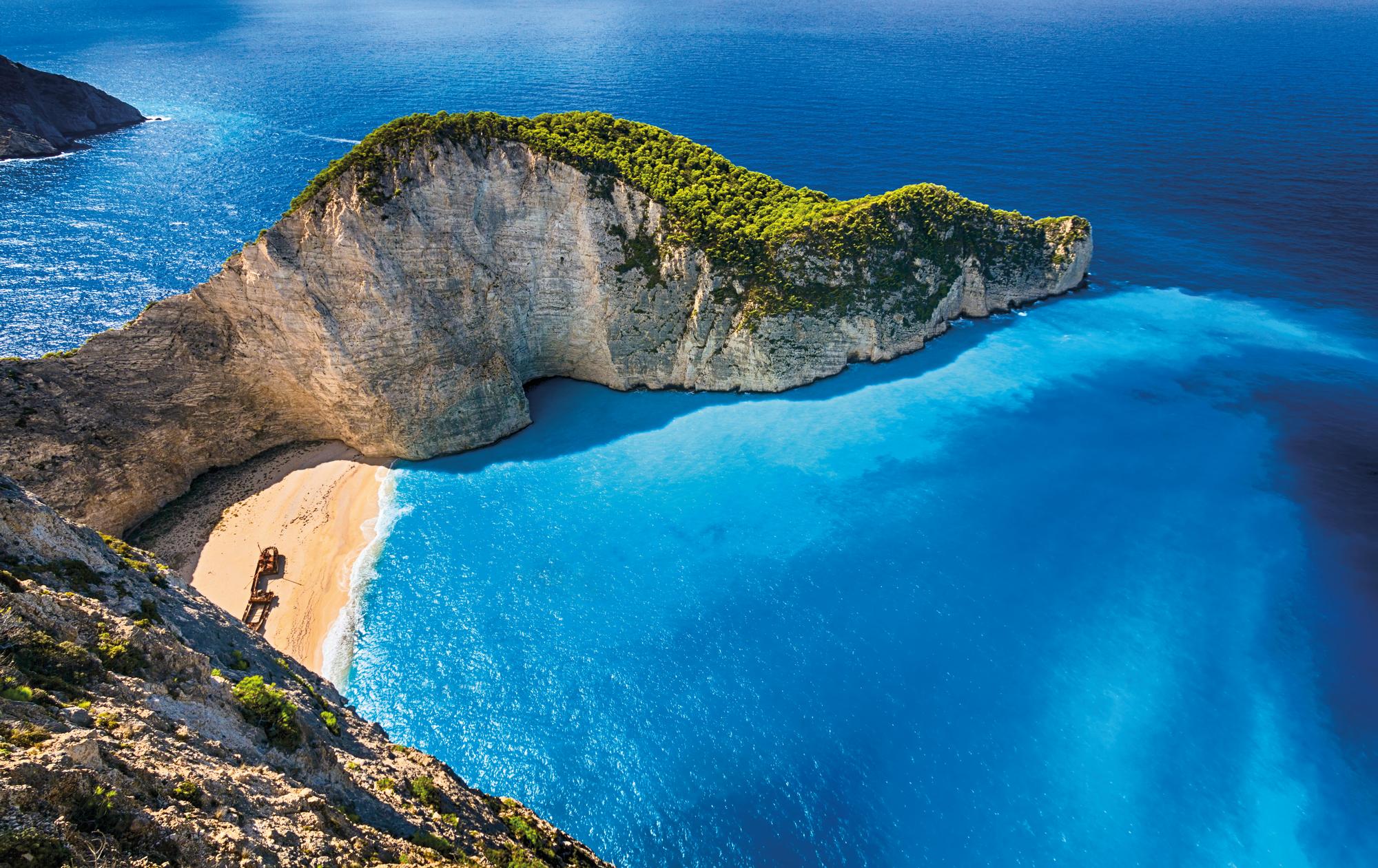 Embark on a journey to the scenic paradise of Zakynthos, Greece, with Fraser Yachts. | Mediterranean, Greece, Zakynthos, yacht charter | Fraser