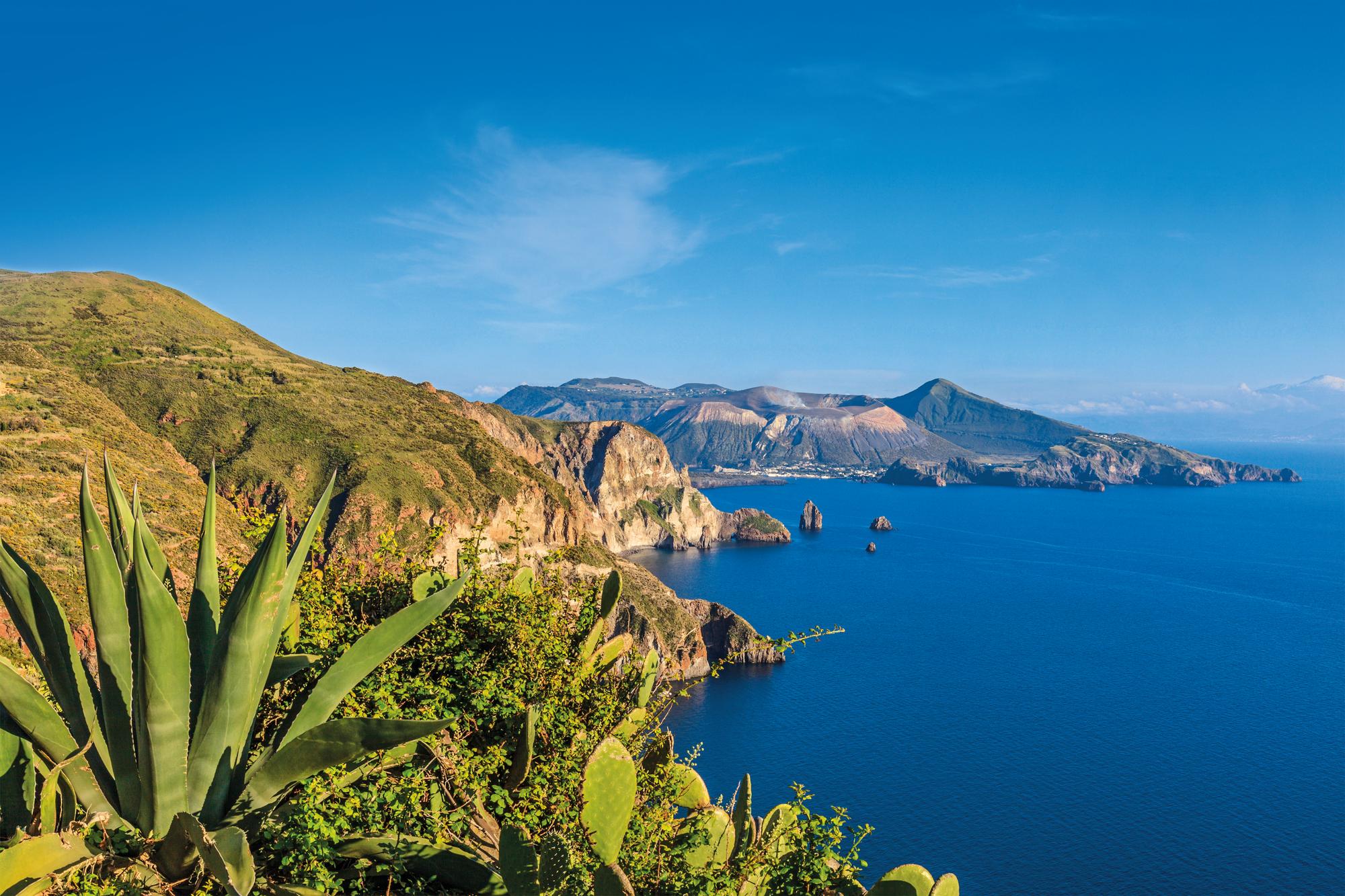 Embark on an unforgettable journey to the Aeolian Islands, Sicily, Italy, with Fraser Yachts. | Mediterranean, Italy, Sicily, Aeolian Islands, yacht charter | Fraser