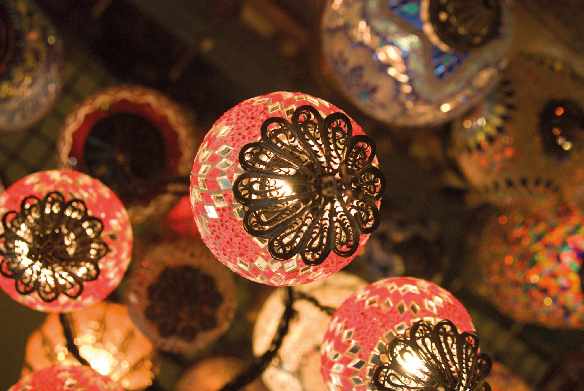 Immerse yourself in the timeless charm of Turkey's Grand Bazaar, adorned with exquisite Oriental lamps, a treasure trove awaiting exploration with Fraser Yachts. | Mediterranean, Turkey, Grand Bazaar, Oriental lamp, yacht charter | Fraser