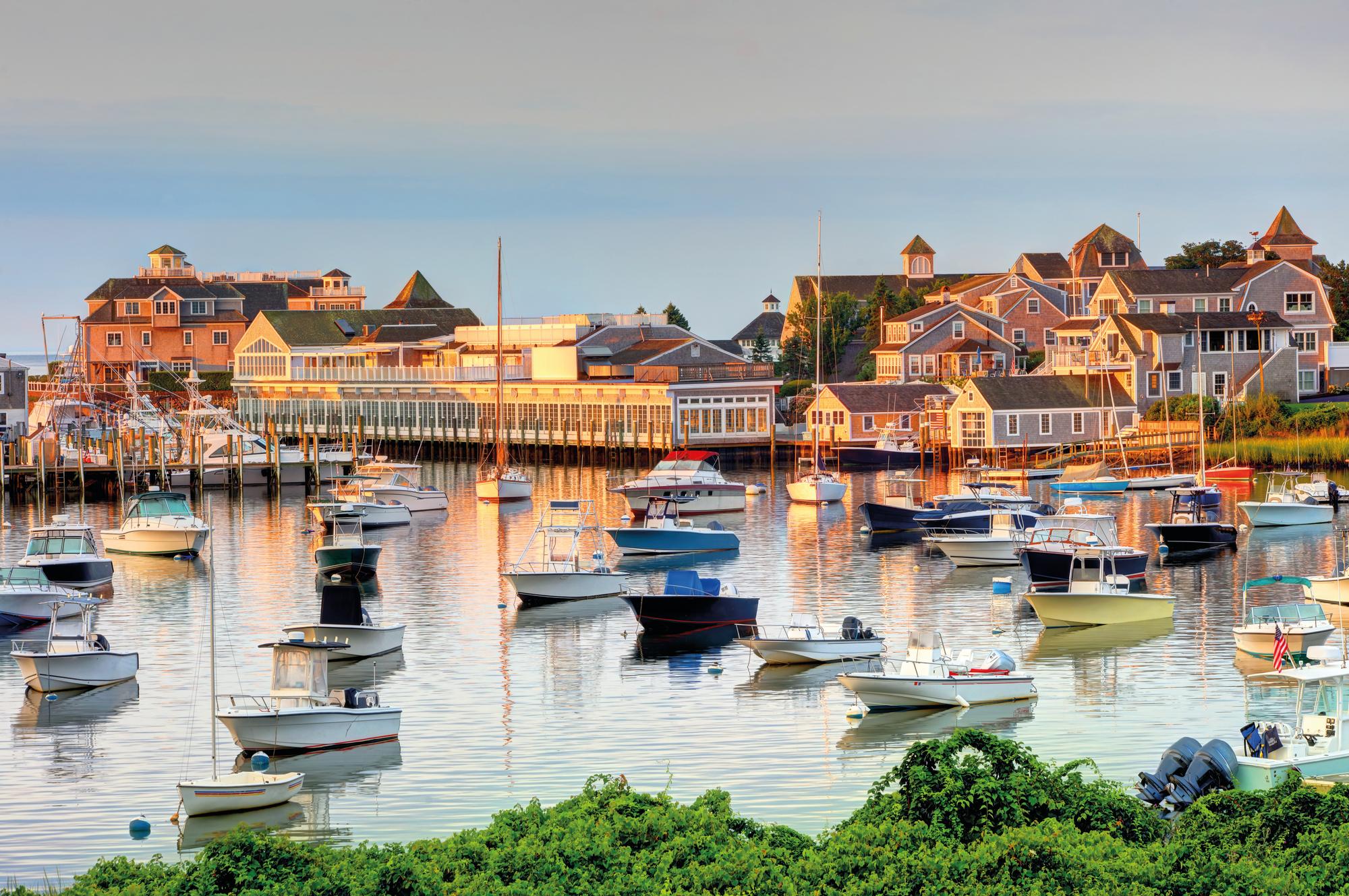 Wychmere Harbor, Harwich: Tranquil waters and maritime charm beckon in this scenic North American destination. | Wychmere Harbor, Harwich, North America | FRASER