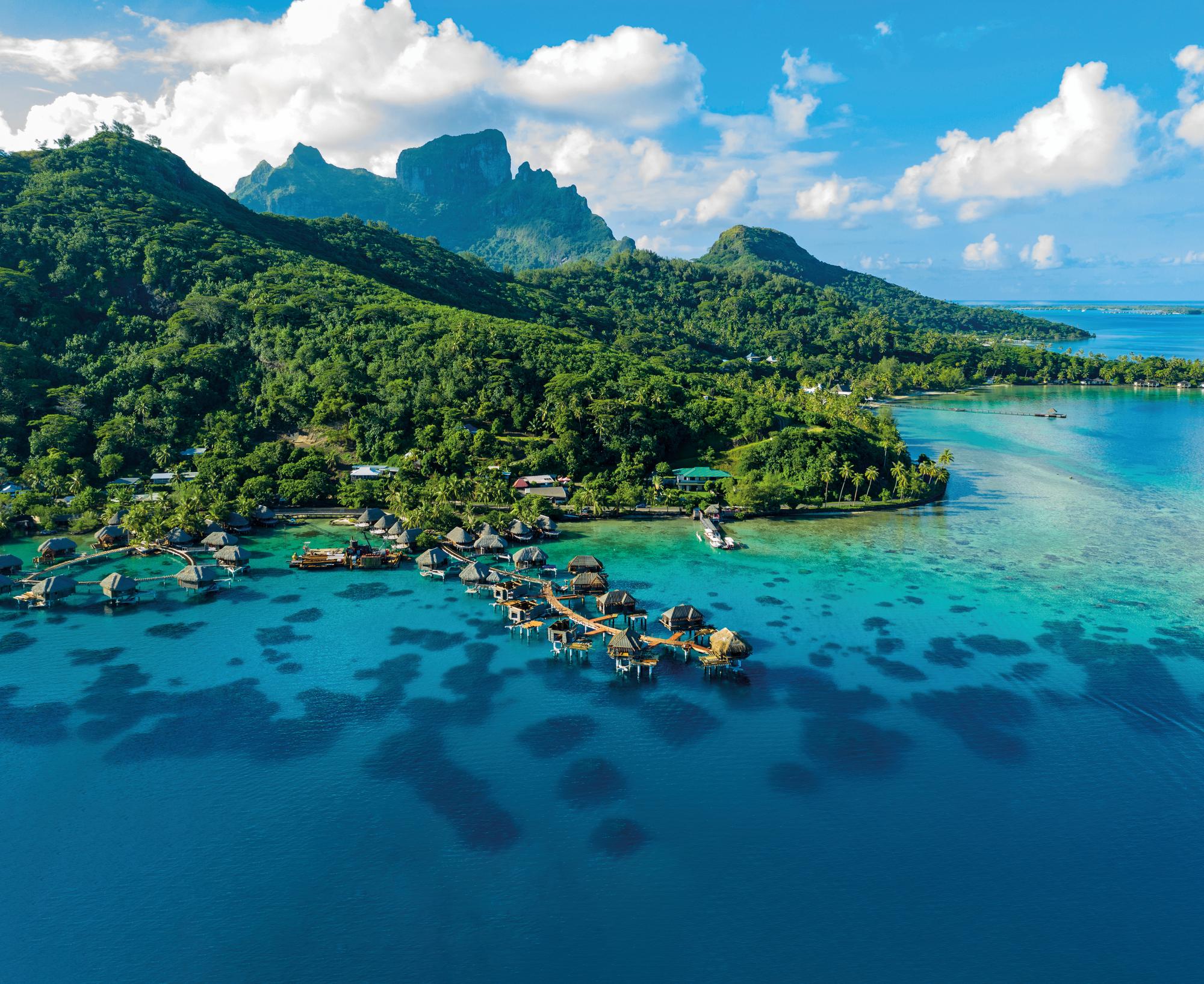 Experience the enchanting allure of Bora Bora in the South Pacific with Fraser Yachts. | South Pacific, Bora Bora, yacht charter | Fraser