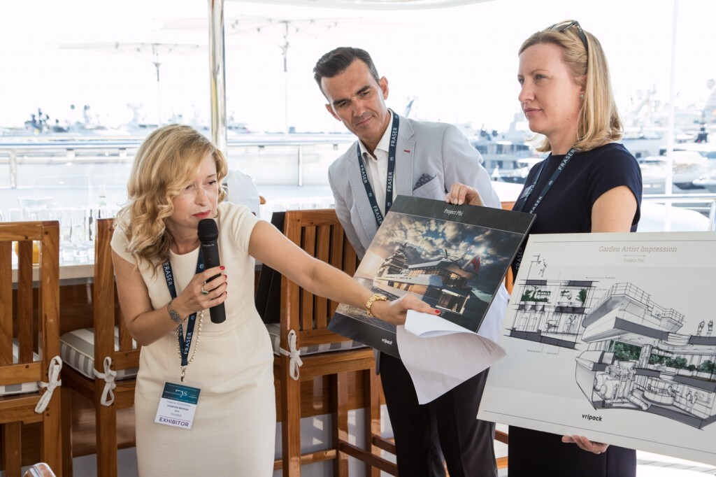 Fraser press breakfast Monaco Yacht Show 2017