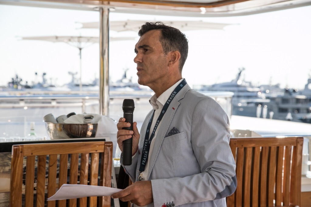 Fraser press breakfast Monaco Yacht Show 2017