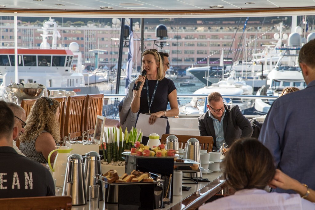 Fraser press breakfast Monaco Yacht Show 2017