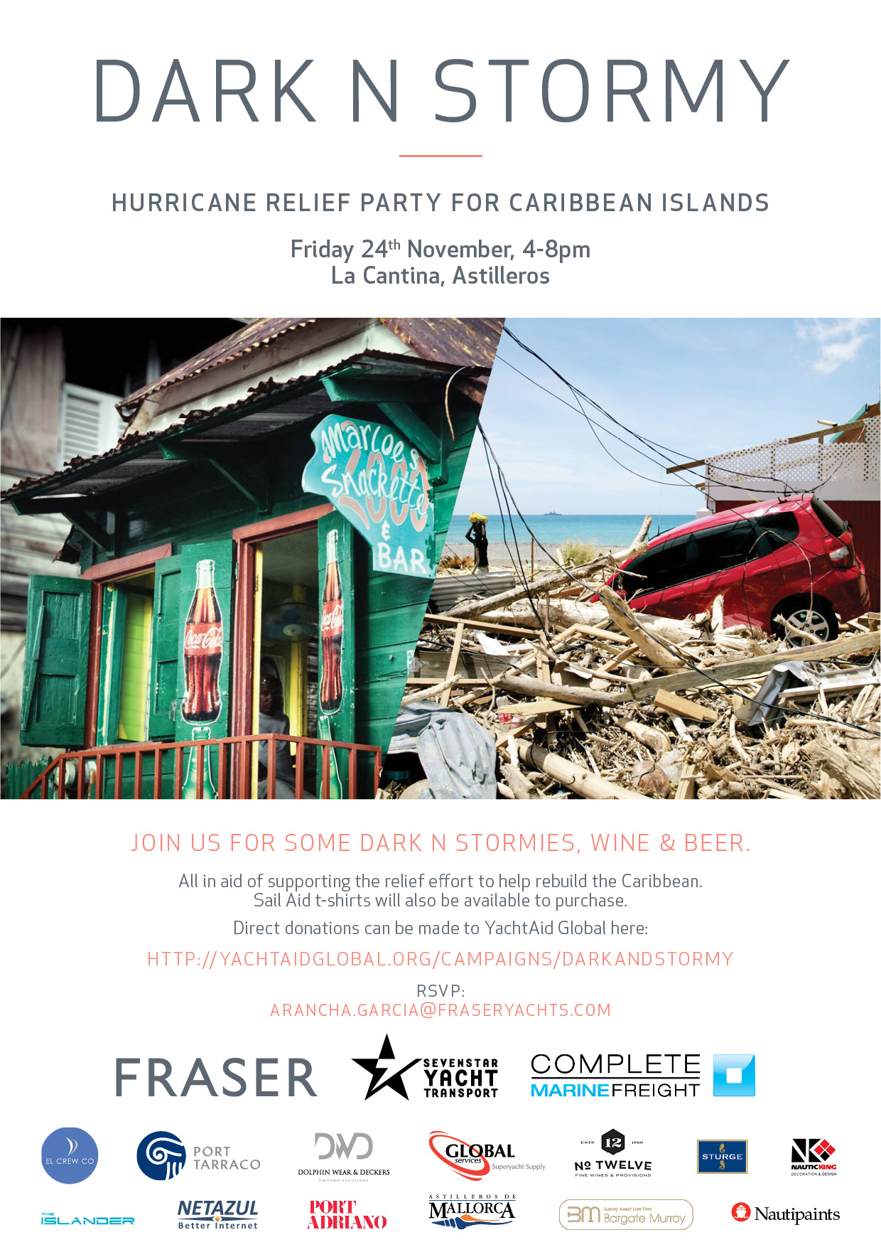 Fraser Supports Hurricane Relief Effort | 24 November 2017 | Fraser Yachts