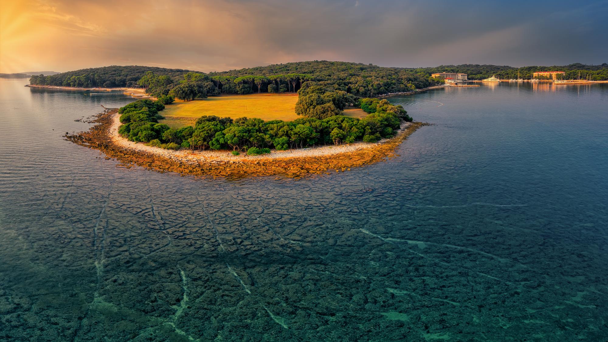 Brijuni National Park in Croatia offers majestic beauty in nature, stunning sunsets, and rich historical significance | Beauty in nature, majestic, sunset, history, Brijuni National Park, Croatia | Fraser