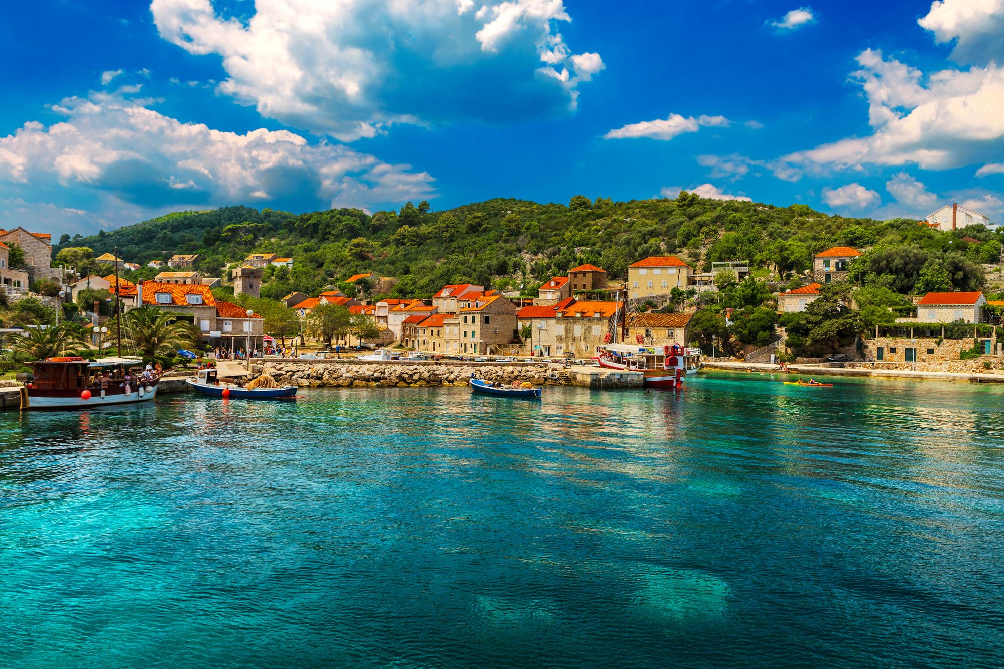 Explore the vibrant colors and scenic beauty of Sipan Island in South Dalmatia, Croatia | South Dalmatia, vibrant colors, scenic, Sipan Island, Croatia | Fraser