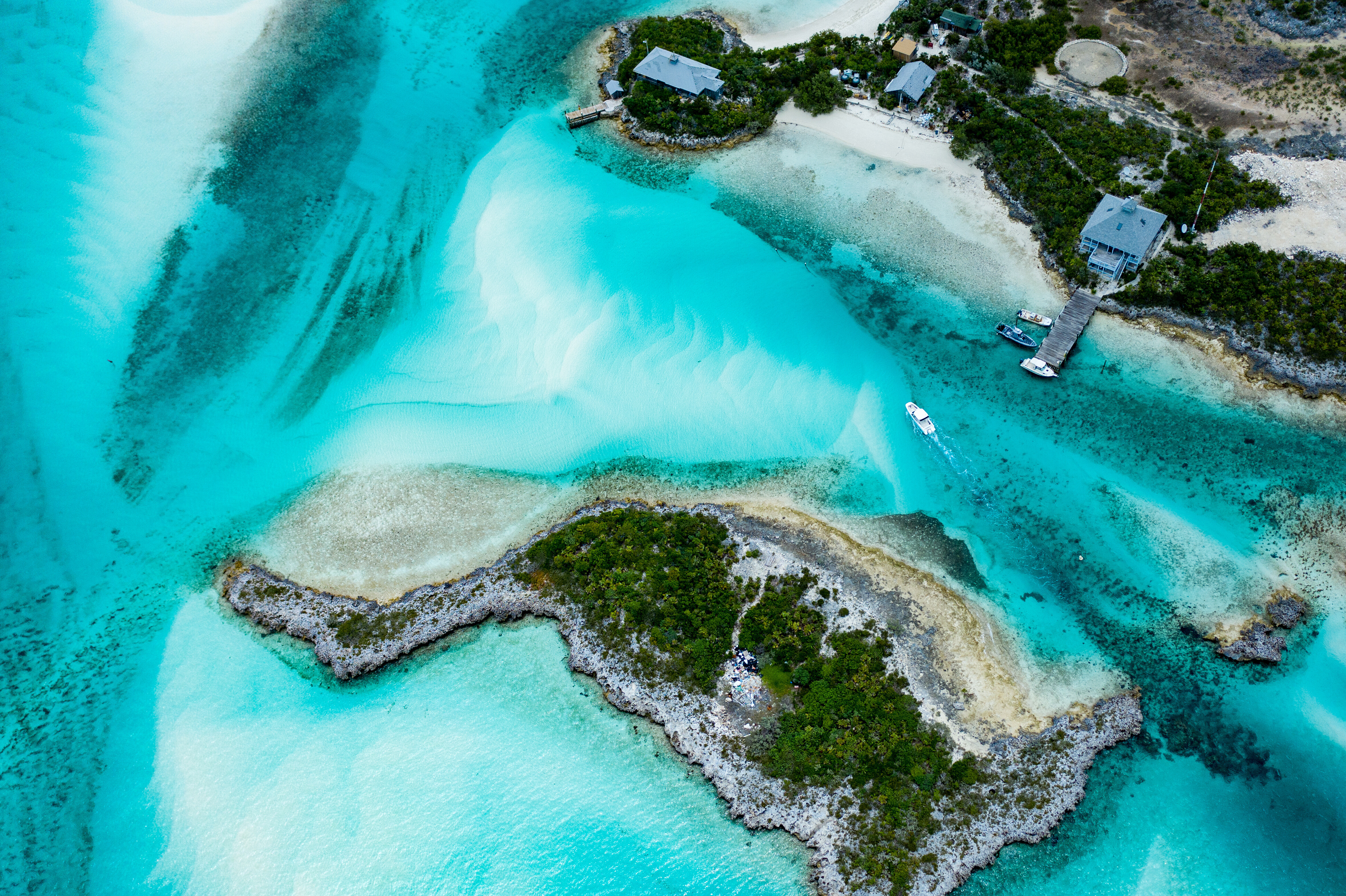 The Exuma Cays Land and Sea Park, Bahamas—protected waters and remote cays perfect for snorkeling, beachcombing, and eco-adventure on a luxury yacht charter | Fraser Yachts